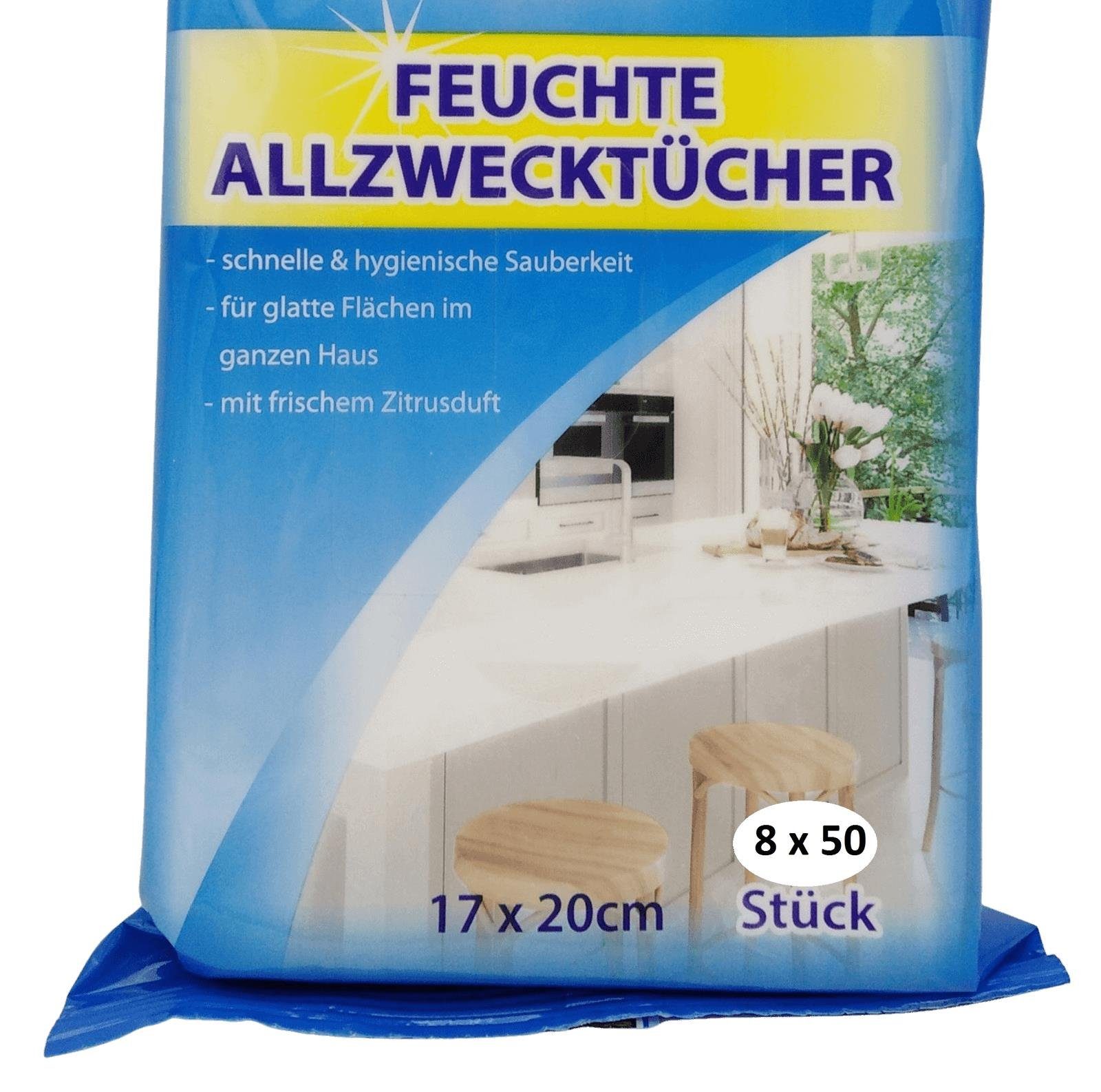 Radami Spültuch 400 feuchte Allzwecktücher Hygiene Putztücher Reinigungstücher Spende | Spültücher