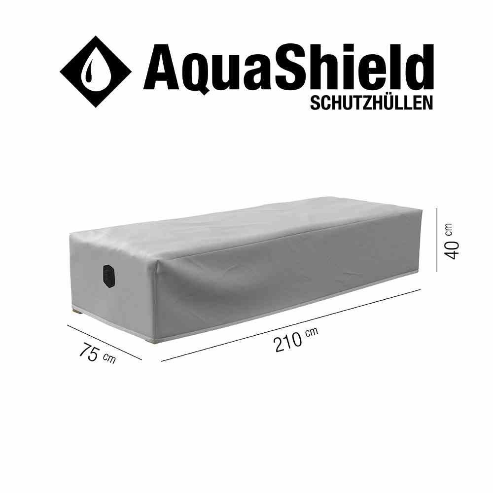 Siena Garden Gartenmöbel-Schutzhülle Liegenhülle 210x75xH40 cm, Liegenhülle 210x75xH40 cm – Bild 2 von 2