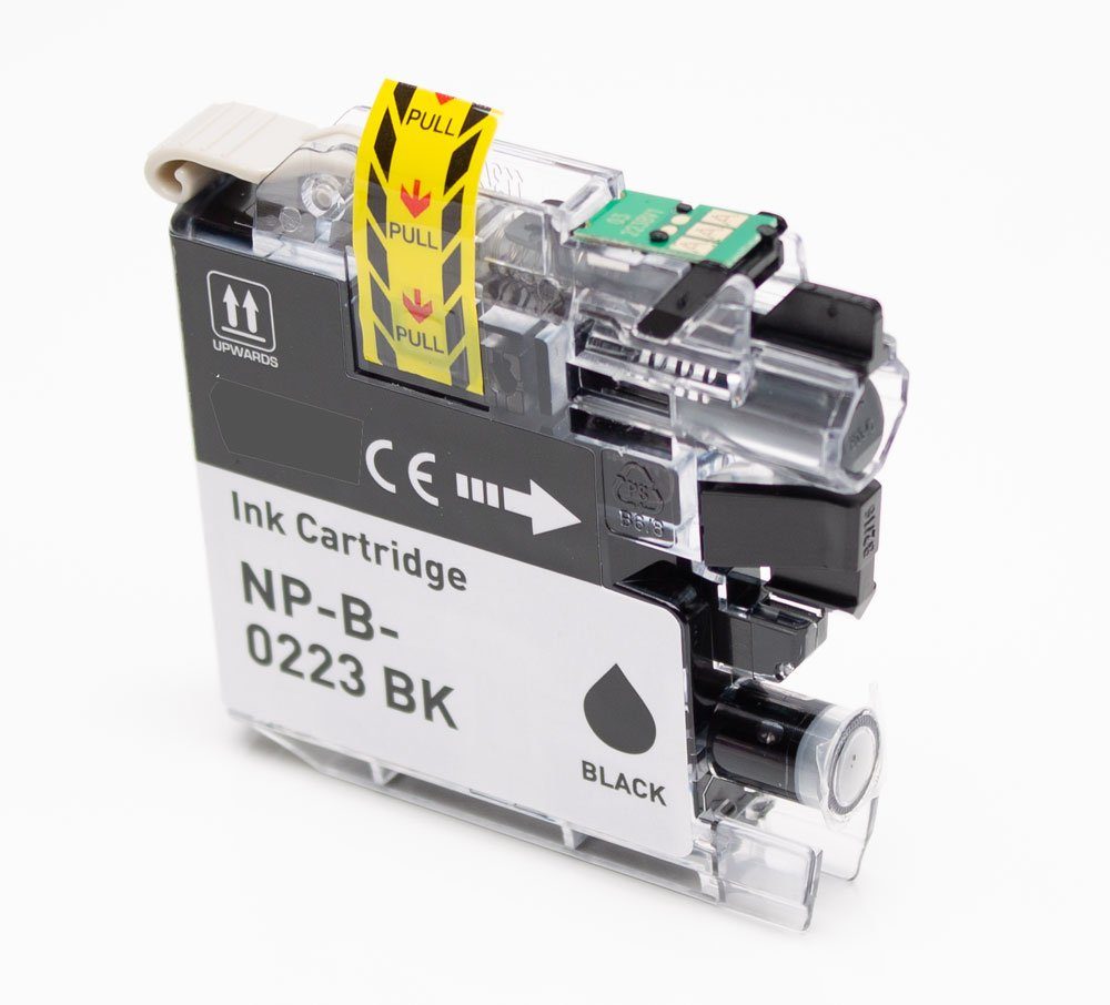 ABC Tintenpatrone (Kompatible Druckerpatrone für Brother LC-221BK LC-223BK Schwarz, MFC-J1170DW MFC-J1180DWT MFC-J4420DW MFC-J4425DW MFC-J4620DW MFC-J462)