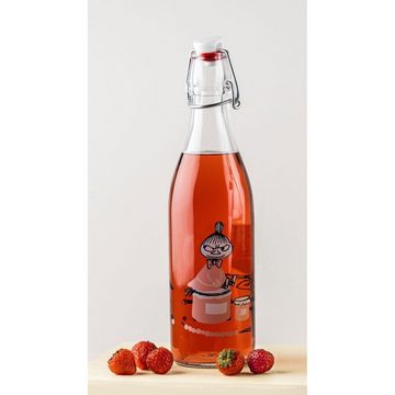 Muurla Kindergeschirr-Set Glasflasche Mumins Marmalade (0,5 L)