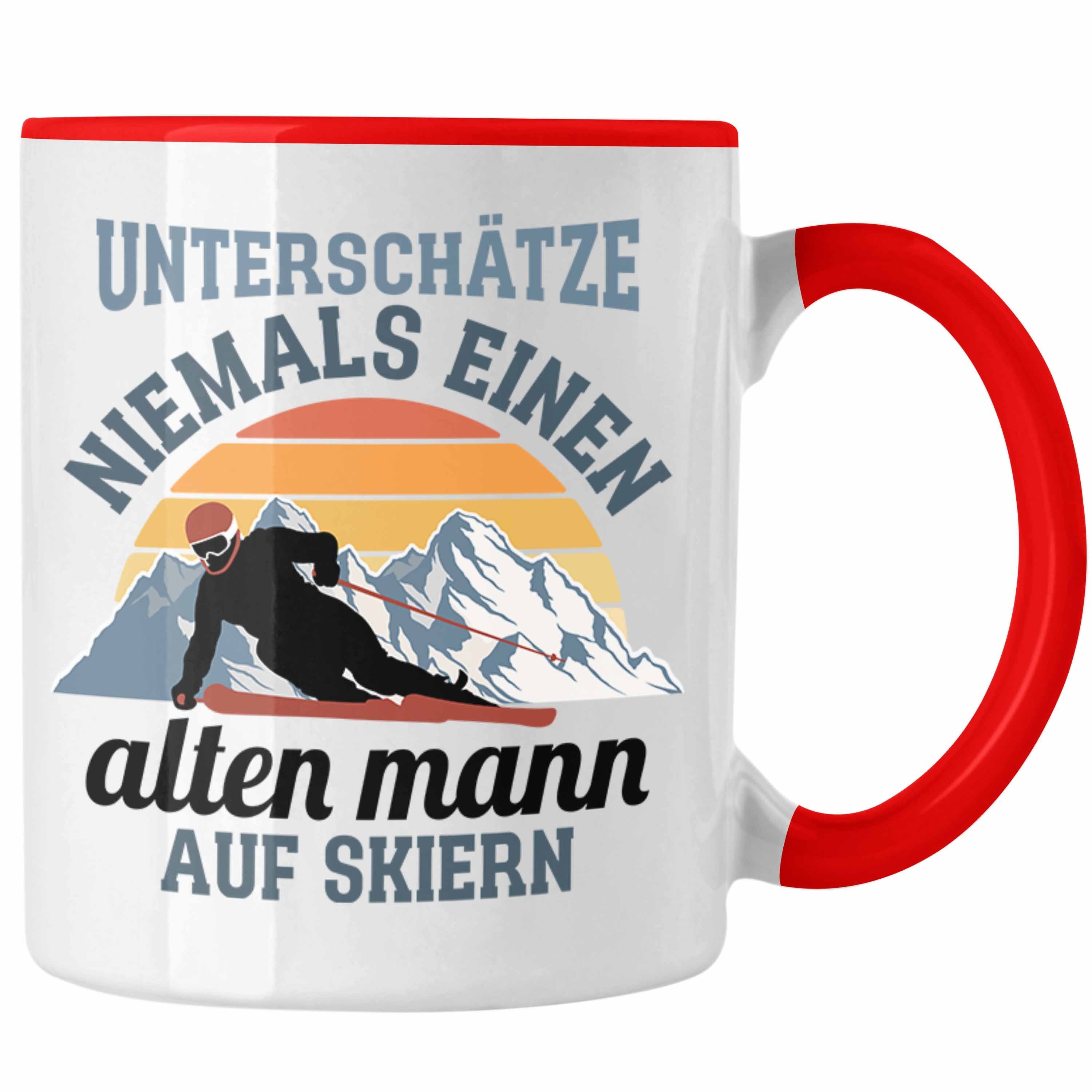 Trendation Tasse Trendation Ski Fahren Tasse Geschenk Skifahrer