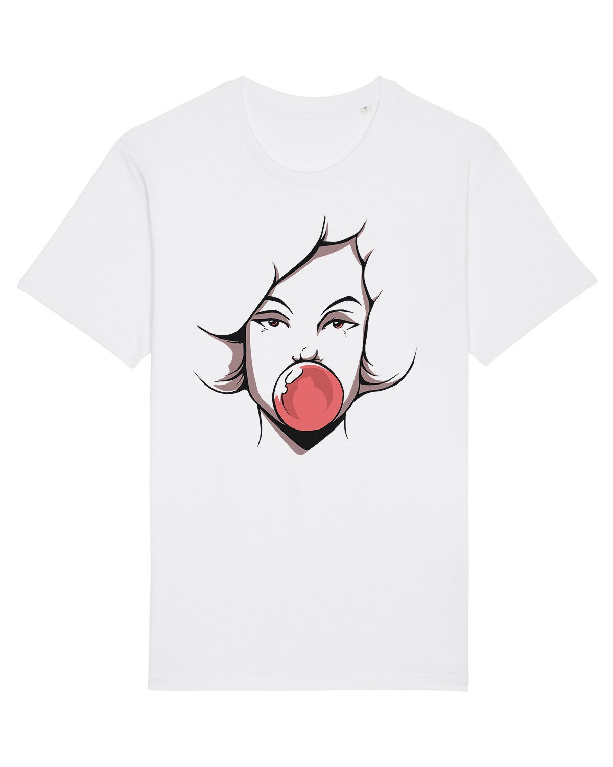 wat? Apparel Print-Shirt Bubble Gum Girl (1-tlg) | T-Shirts