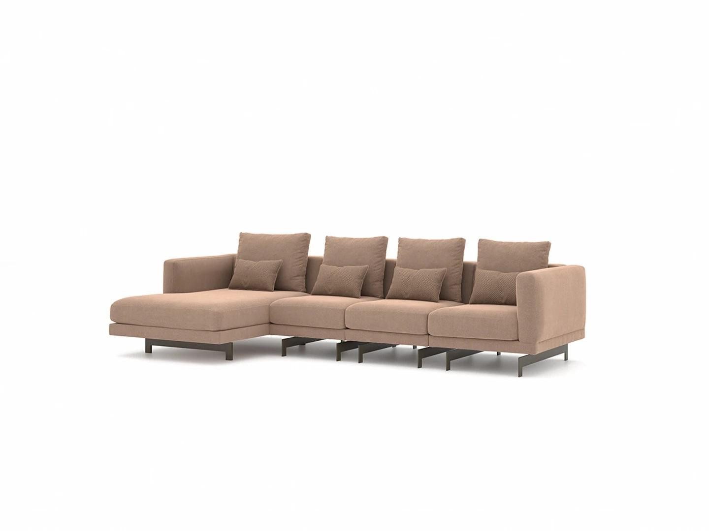 Xlmoebel Ecksofa Designer Eckgarnitur in L-Form mit hochwertiger Polsterung, Hergestellt in Europa