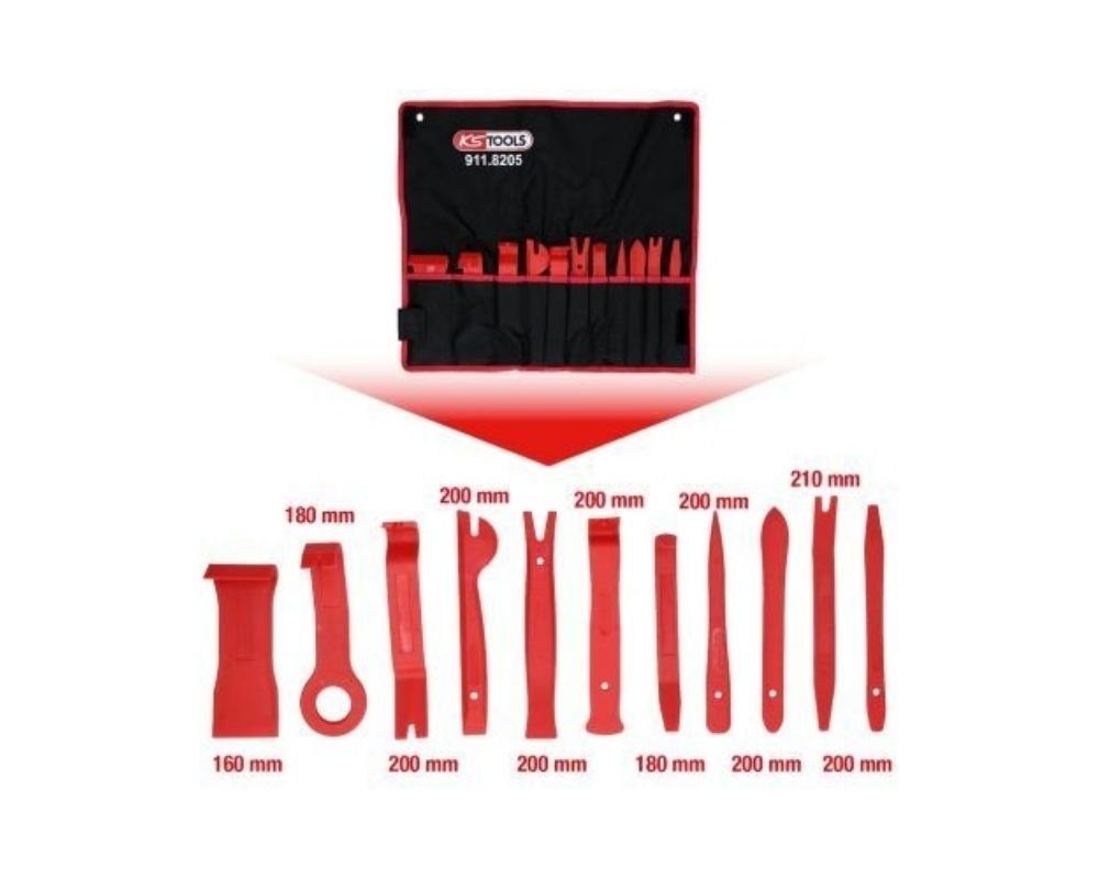 Montagekeil Tools 911.8205, MASTER KS 911.8205 Kunststoffkeilsatz