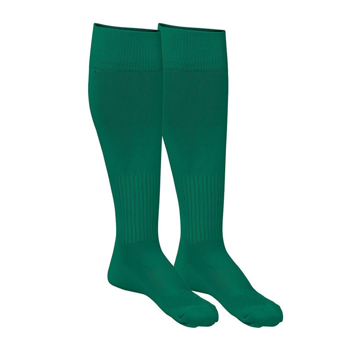 mit Strumpfstutzen Stutzenstrümpfe perfekter Stutzenstrümpfe strapazierfähig CALIMA Passform Sportswear Fußball Geco grün