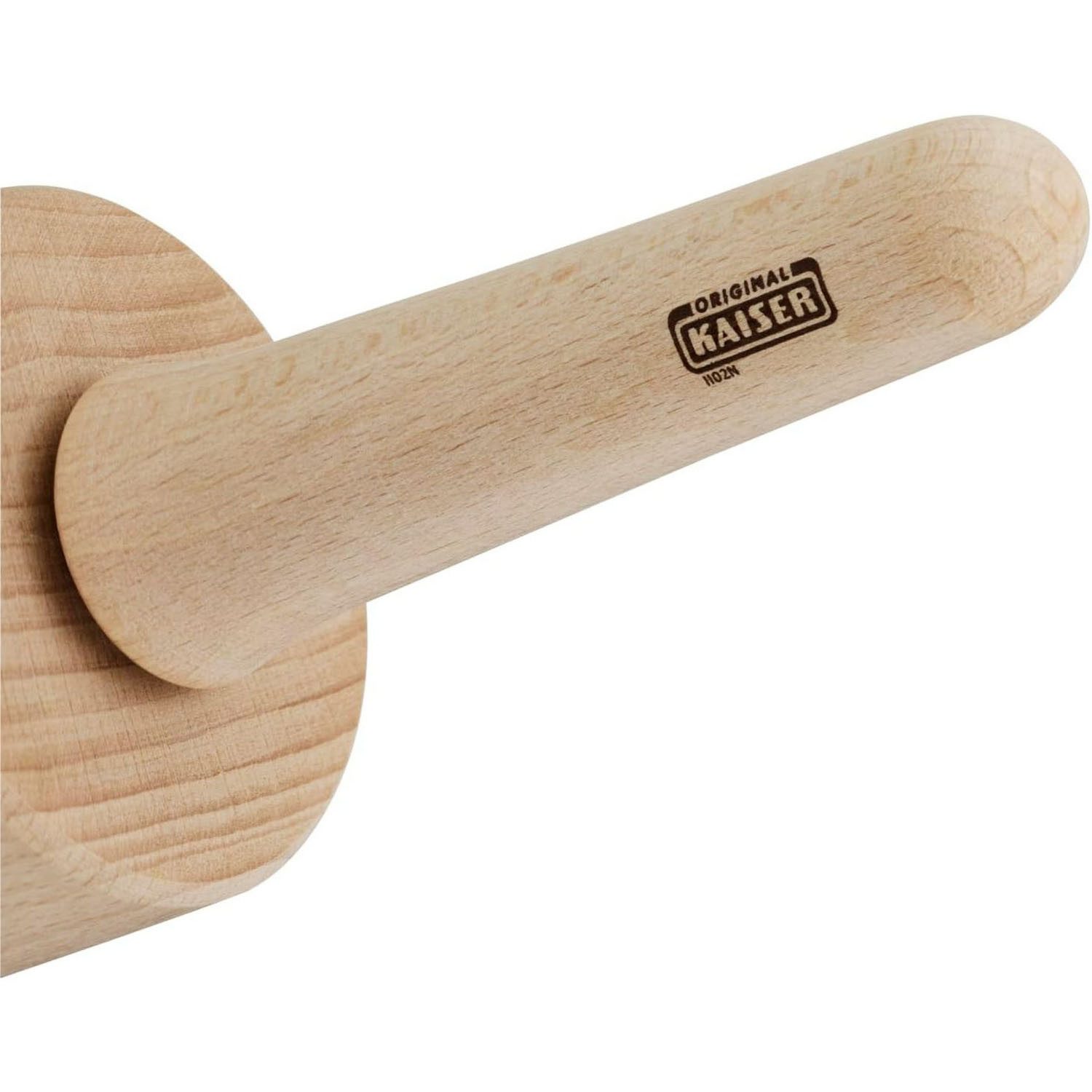 Kaiser Backformen Teigroller Kaiser Teigroller Buchenholz 47 cm Holz
