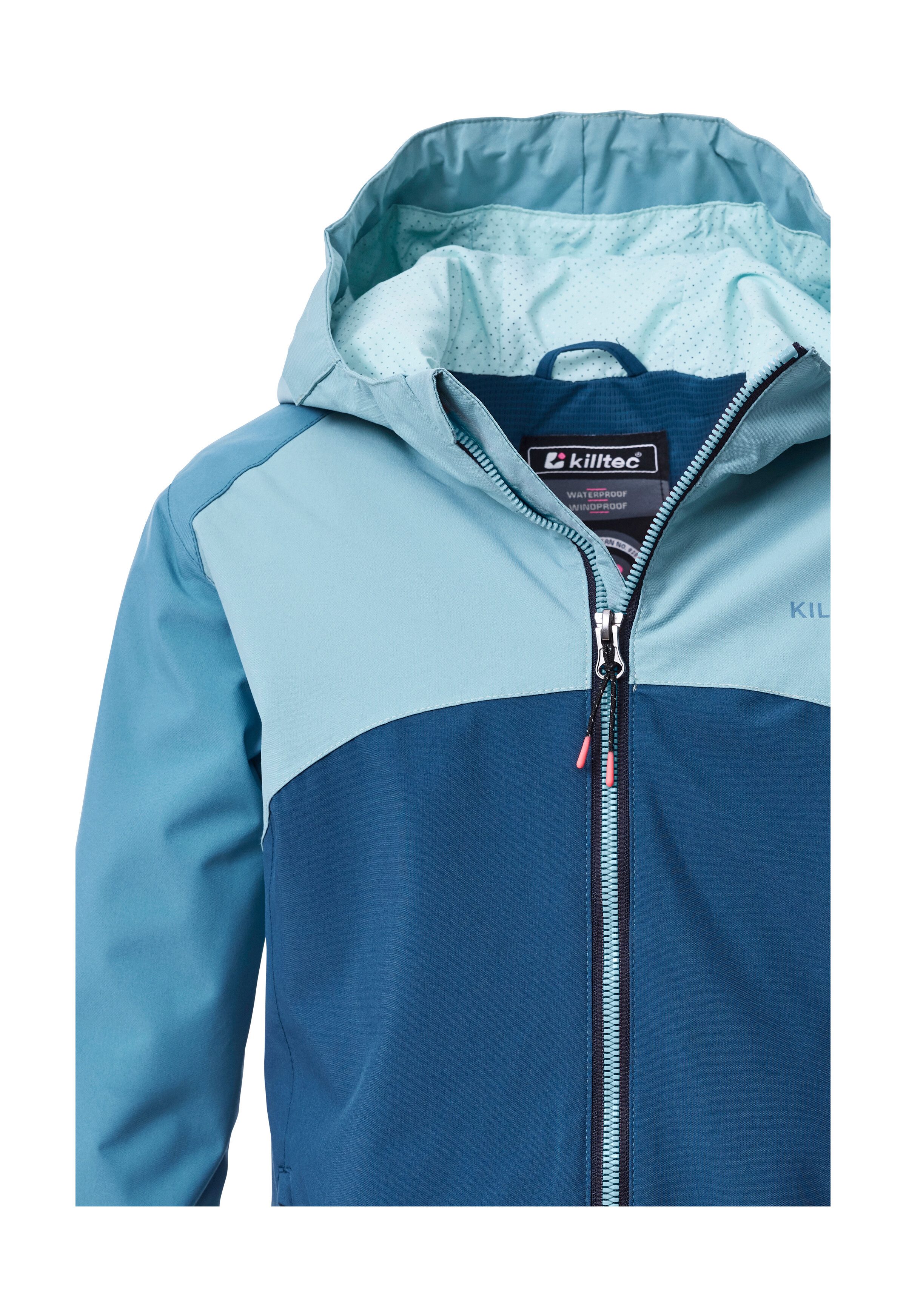 Killtec Funktionsjacke KOS 158 GRLS JCKT Wind- und wasserdichte Mädchenjacke mit Teflon EcoElite™