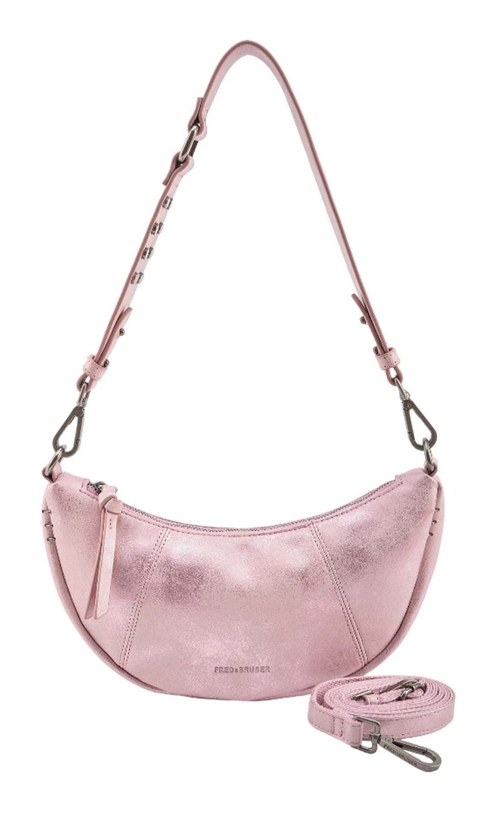 FREDsBRUDER Umhängetasche Halfmoon Bag, aus echtem Rindsleder