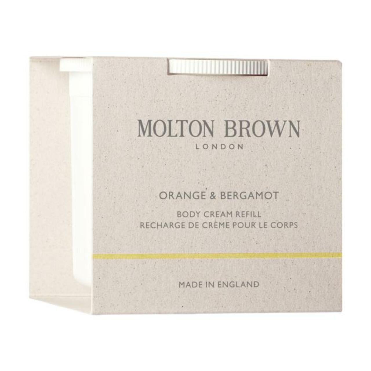 MOLTON BROWN Bodylotion Orange & Bergamot Körpercreme Nachfüllpackung, für Alle Hauttypen