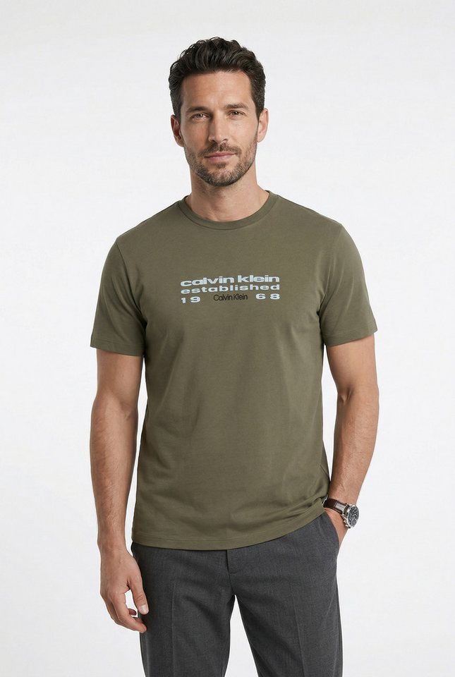 Calvin Klein Jeans T-Shirt CALVIN KLEIN FUTUR Regular fit mit Rundhalsausschnitt