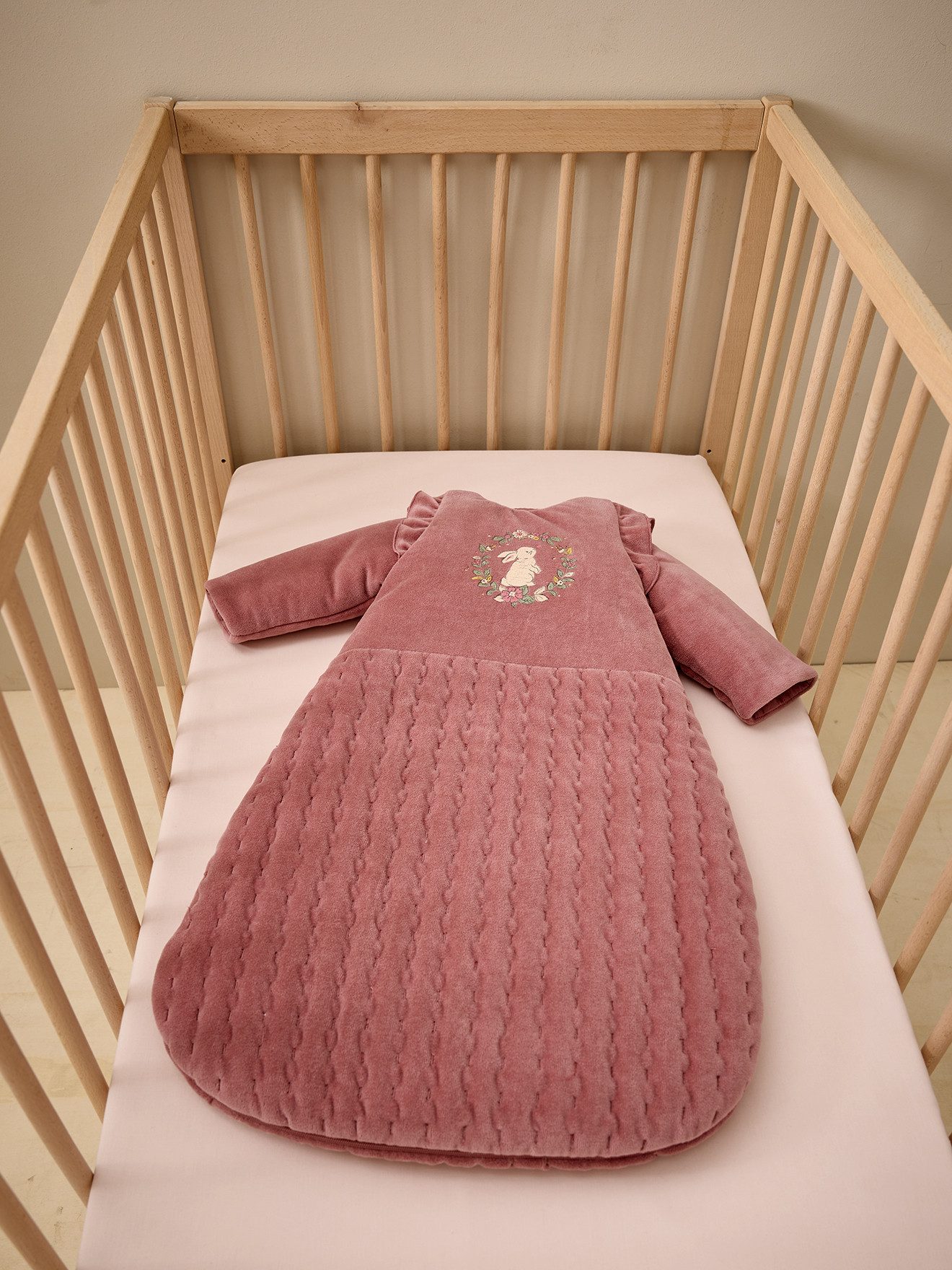 vertbaudet Babyschlafsack Baby Winterschlafsack VERZAUBERTER HASE günstig online kaufen