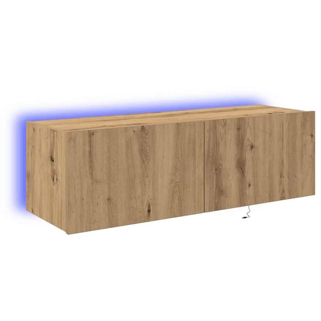 vidaXL TV-Wand TV-Wandregal Eiche handwerklich 100 günstig online kaufen