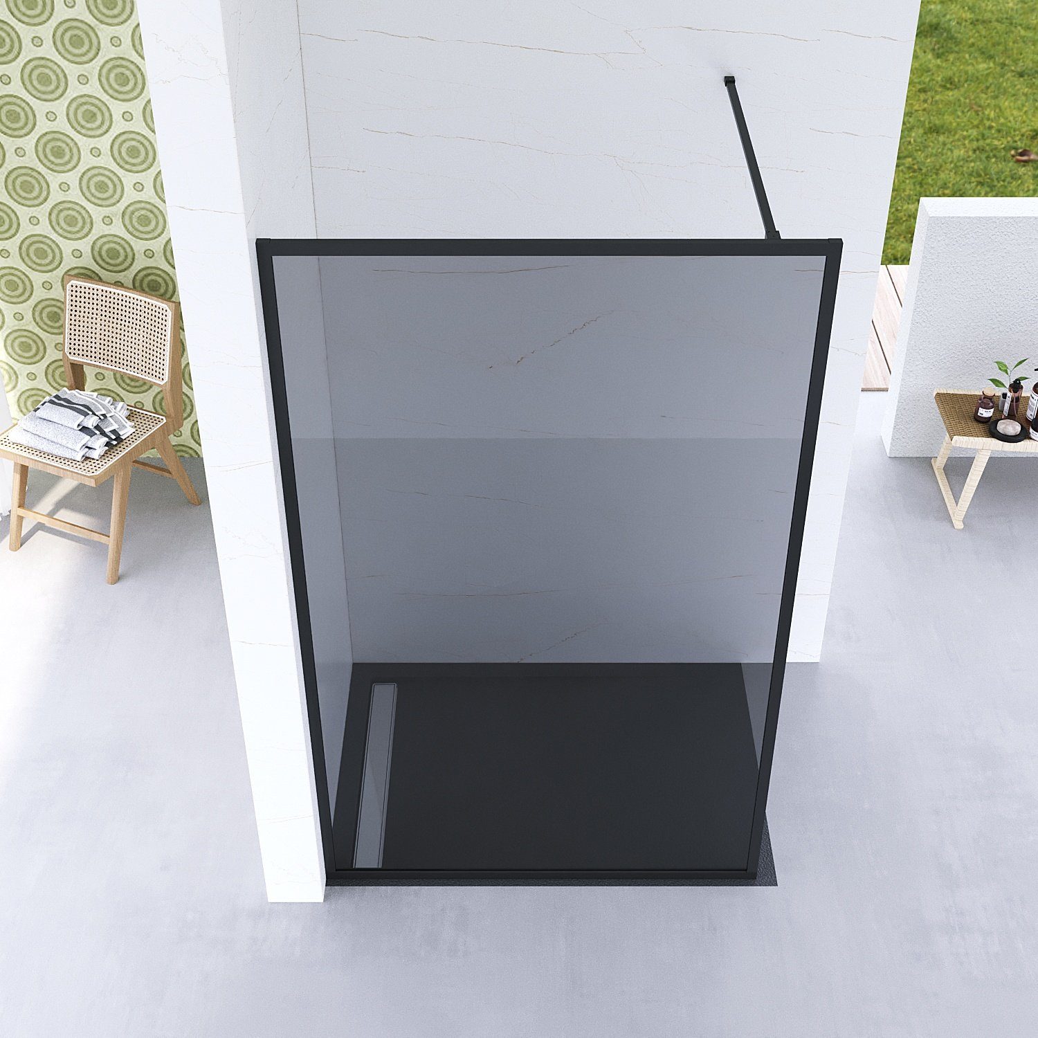 AQUABATOS Walk-in-Dusche Duschabtrennung Walk in Dusche günstig online kaufen