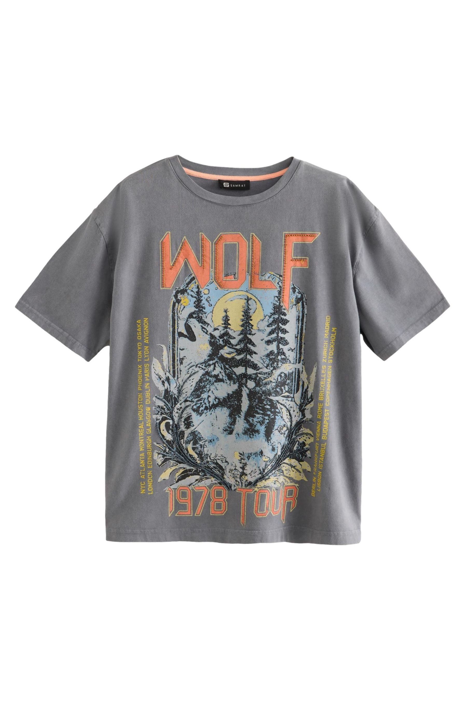 Next Print-Shirt Wolf Tour T-Shirt aus günstig online kaufen