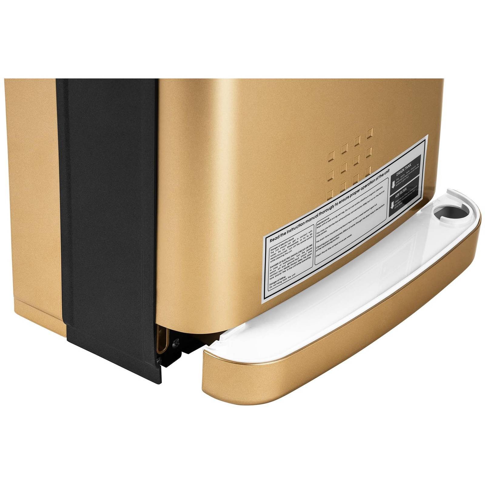 Physa Händetrockner Elektrischer Automatischer Wandhandtrockner 1200 W Golden Airblade, 1200W