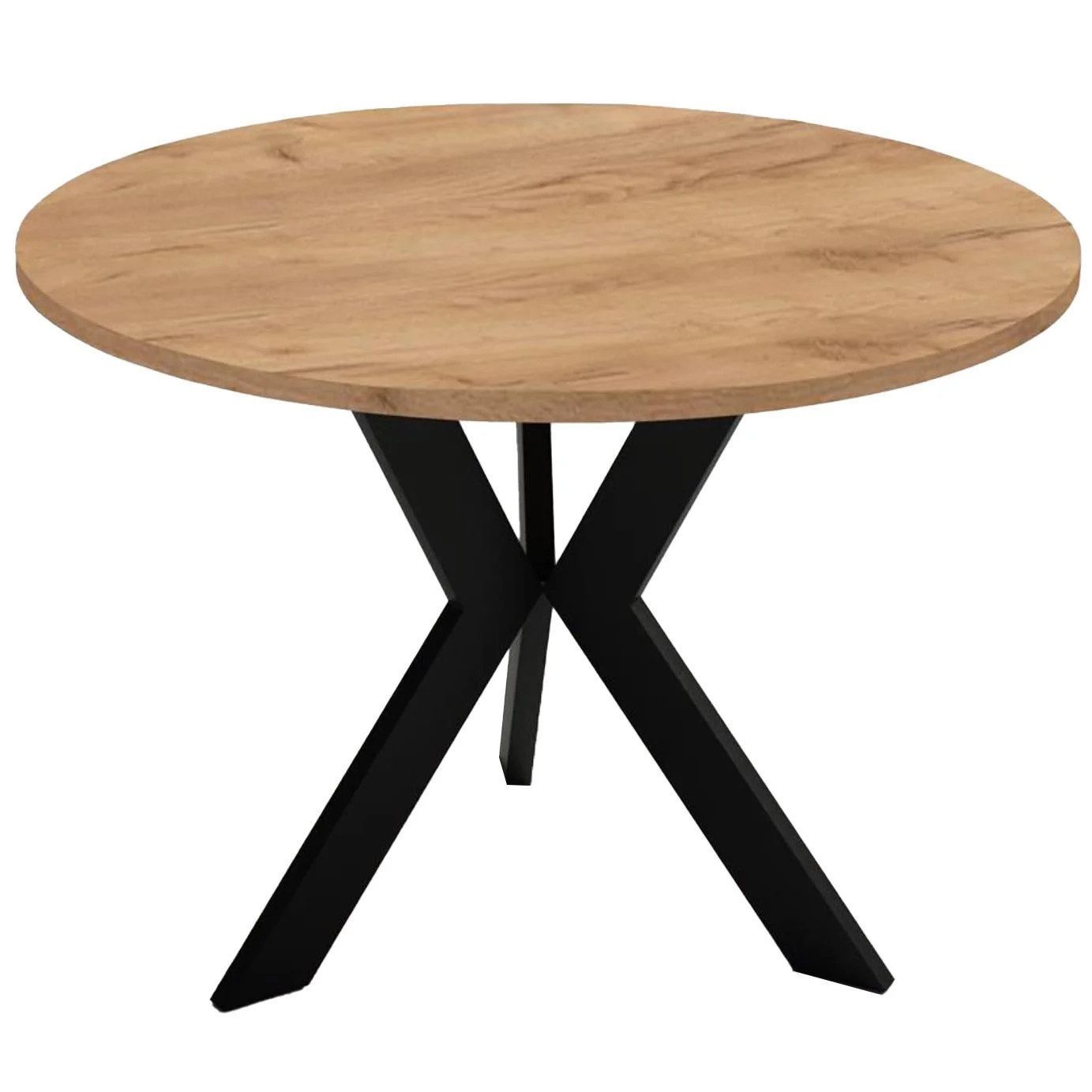 Beautysofa Couchtisch Drevico, mit Runde Tischplatte, Wohnzimmertisch mit M günstig online kaufen