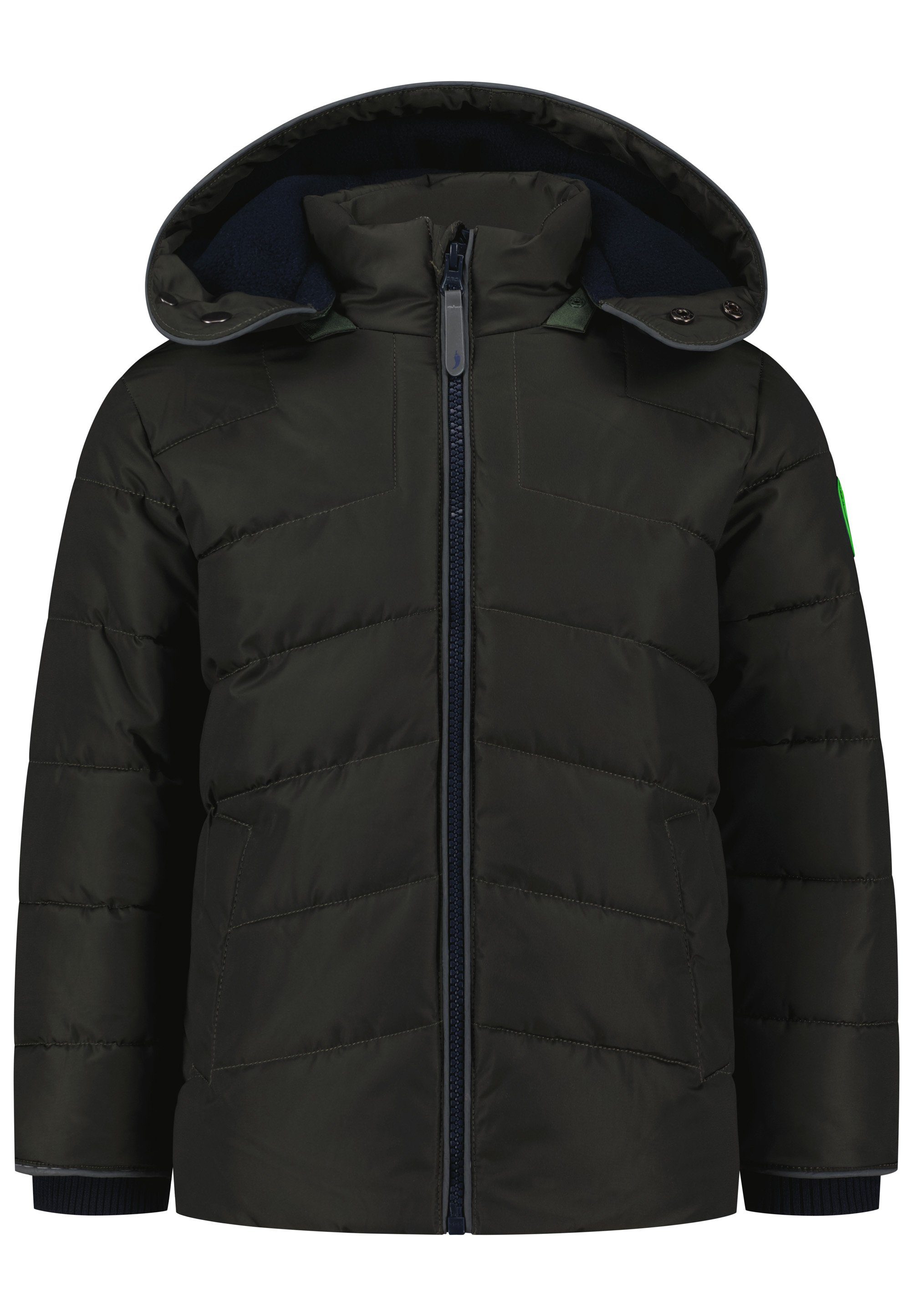 SALT AND PEPPER Steppjacke Outdoor mit coolem Logo-Patch