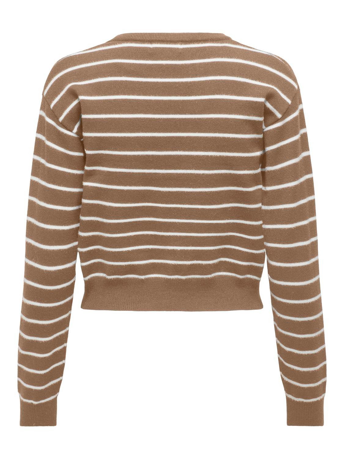 ONLY Strickjacke ONLBARIA LS O-NECK CARDIGAN günstig online kaufen