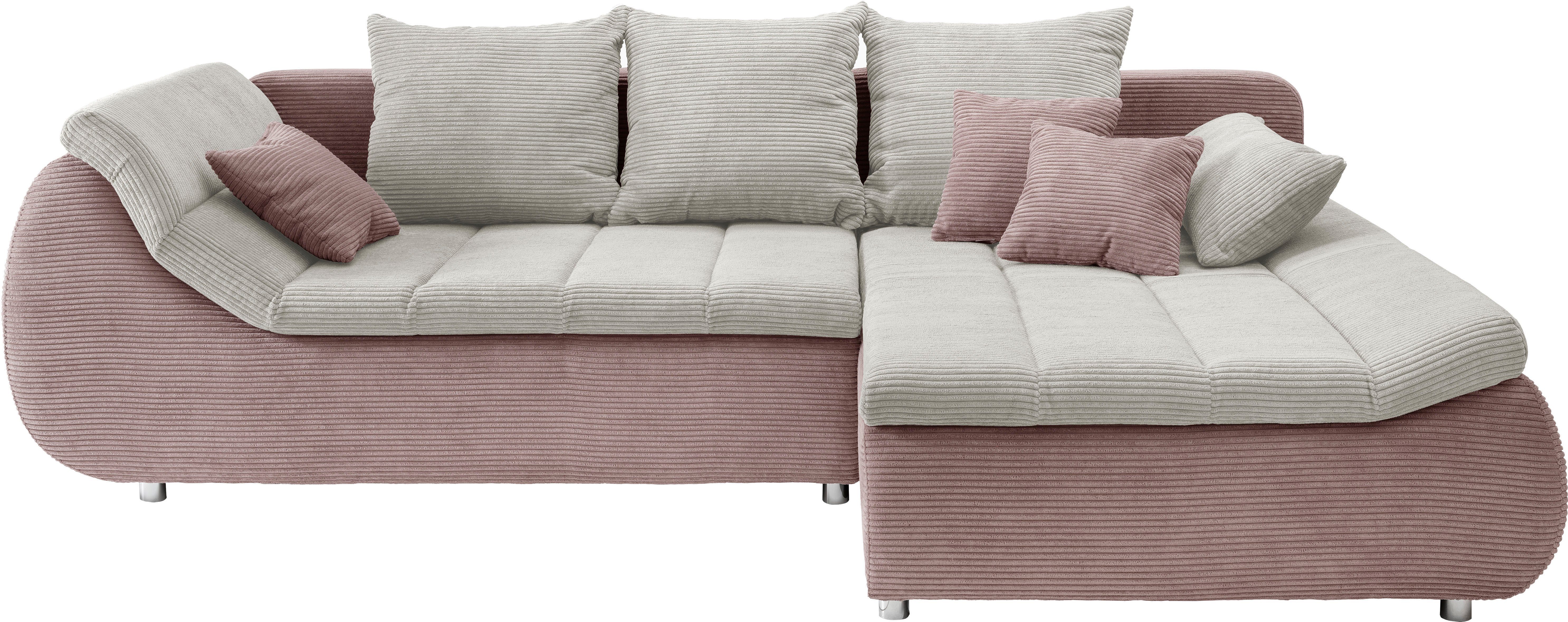 INOSIGN Ecksofa Imola elegant und bequem, günstig online kaufen