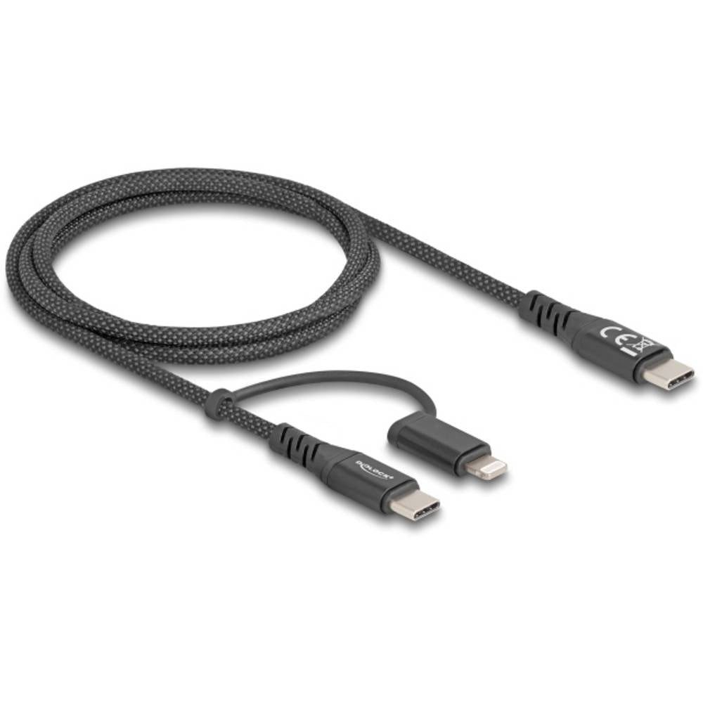 Delock USB Kabel USB 2 1 m USB C USB C/Lightning 81170 USB-Kabel