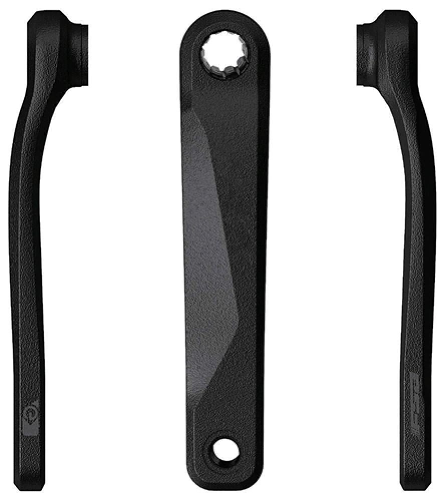 FSA Fahrradkurbel FSA CK-220 Kurbelarme E-Bike Bosch Gen.3 Mini-ISIS 170 mm Schwarz