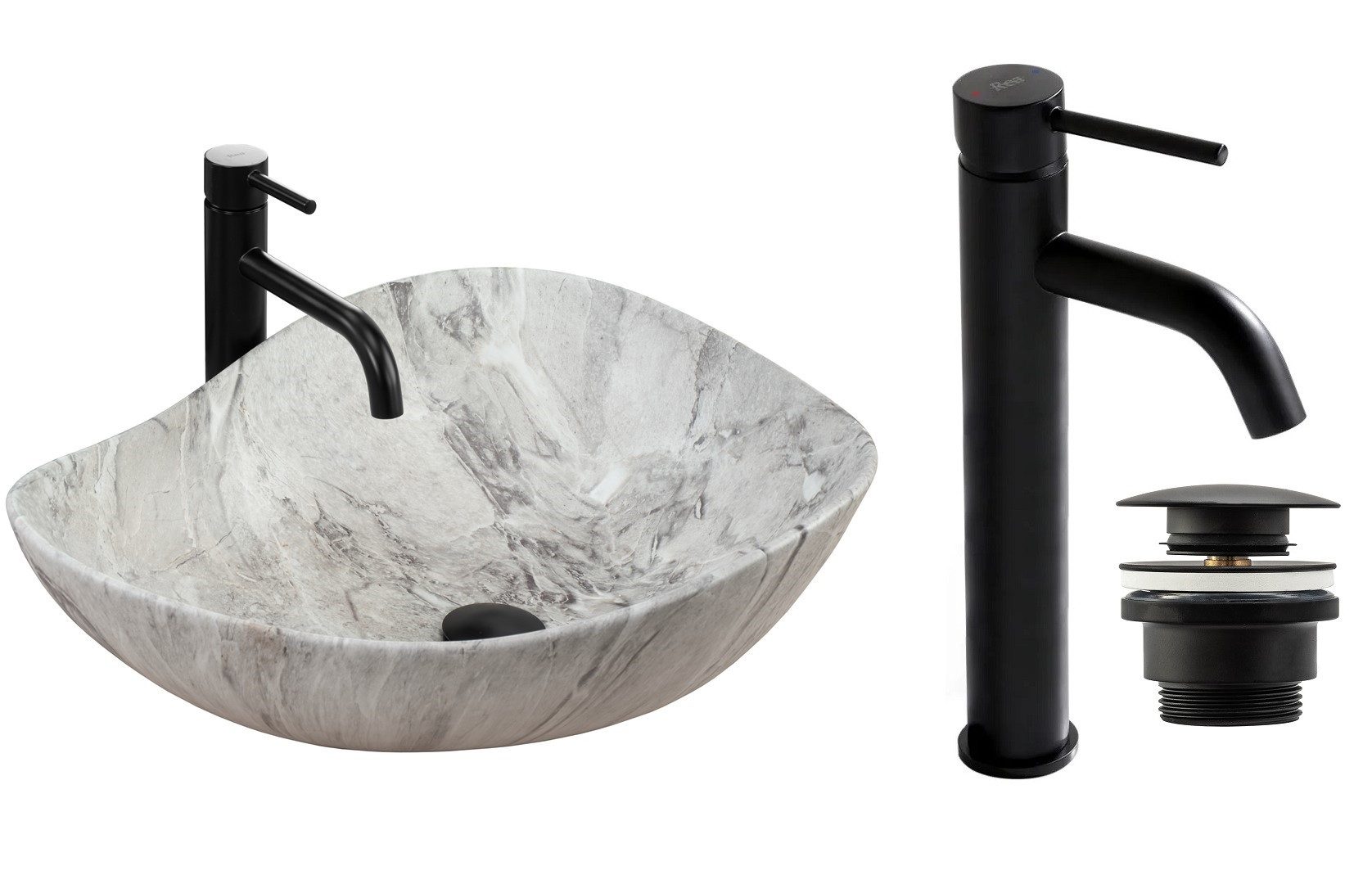 GTM Design Aufsatzwaschbecken ORYGINAL Modern Waschbeckenm günstig online kaufen