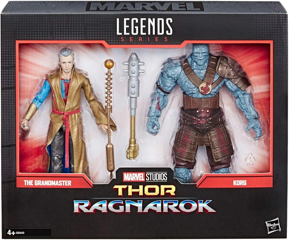 Hasbro Actionfigur Marvel Legends 80th Anniversary Thor: Ragnarok Grandmaster and Korg 6