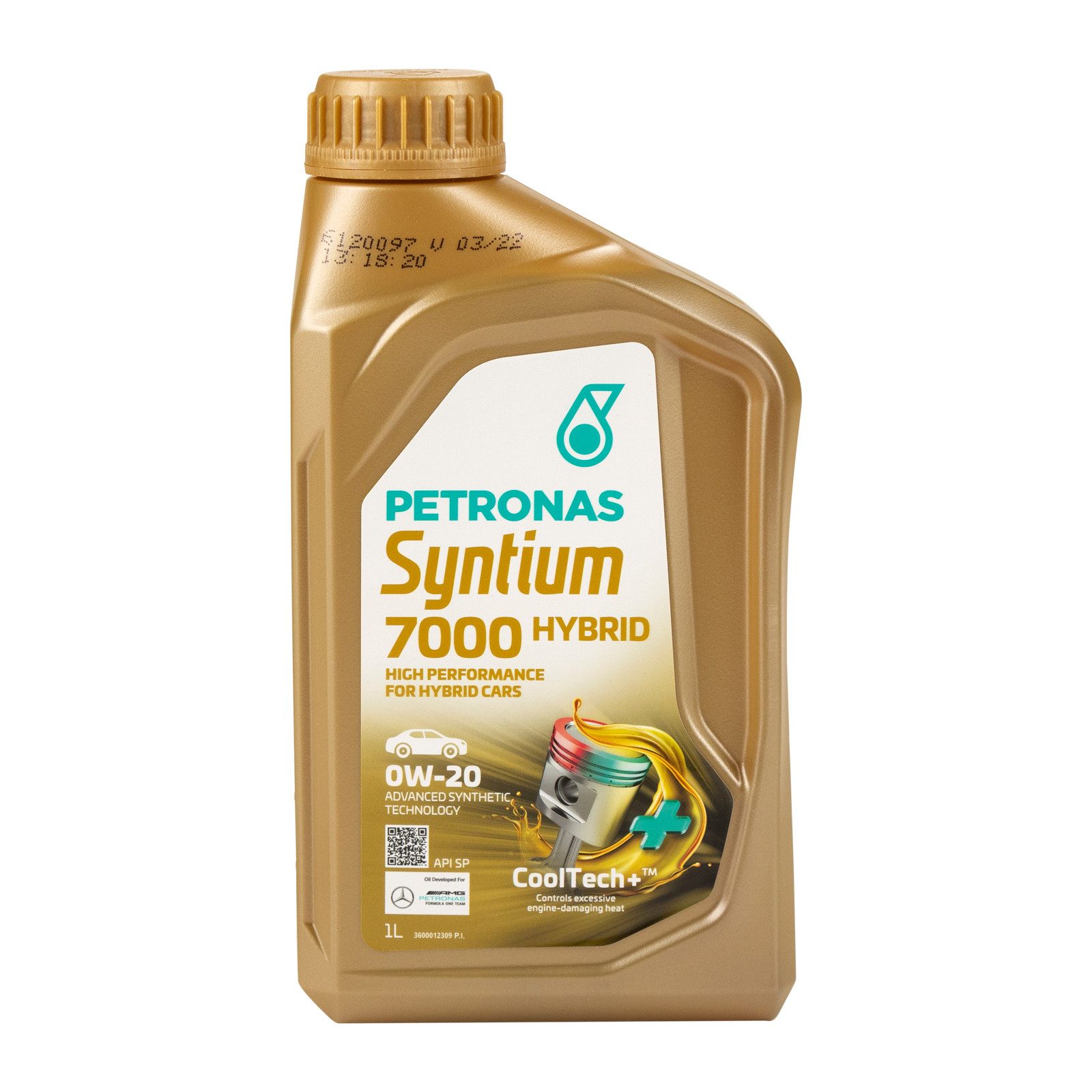 Petronas Motoröl Petronas Syntium 7000 Hybrid 0W-20 1 Liter 70590E18EU