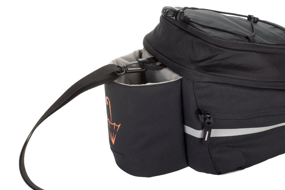 VAUDE Fahrradtasche Silkroad L Sonderedition mit Schirmlogo Snap-IT Halter E-Bike Tasche