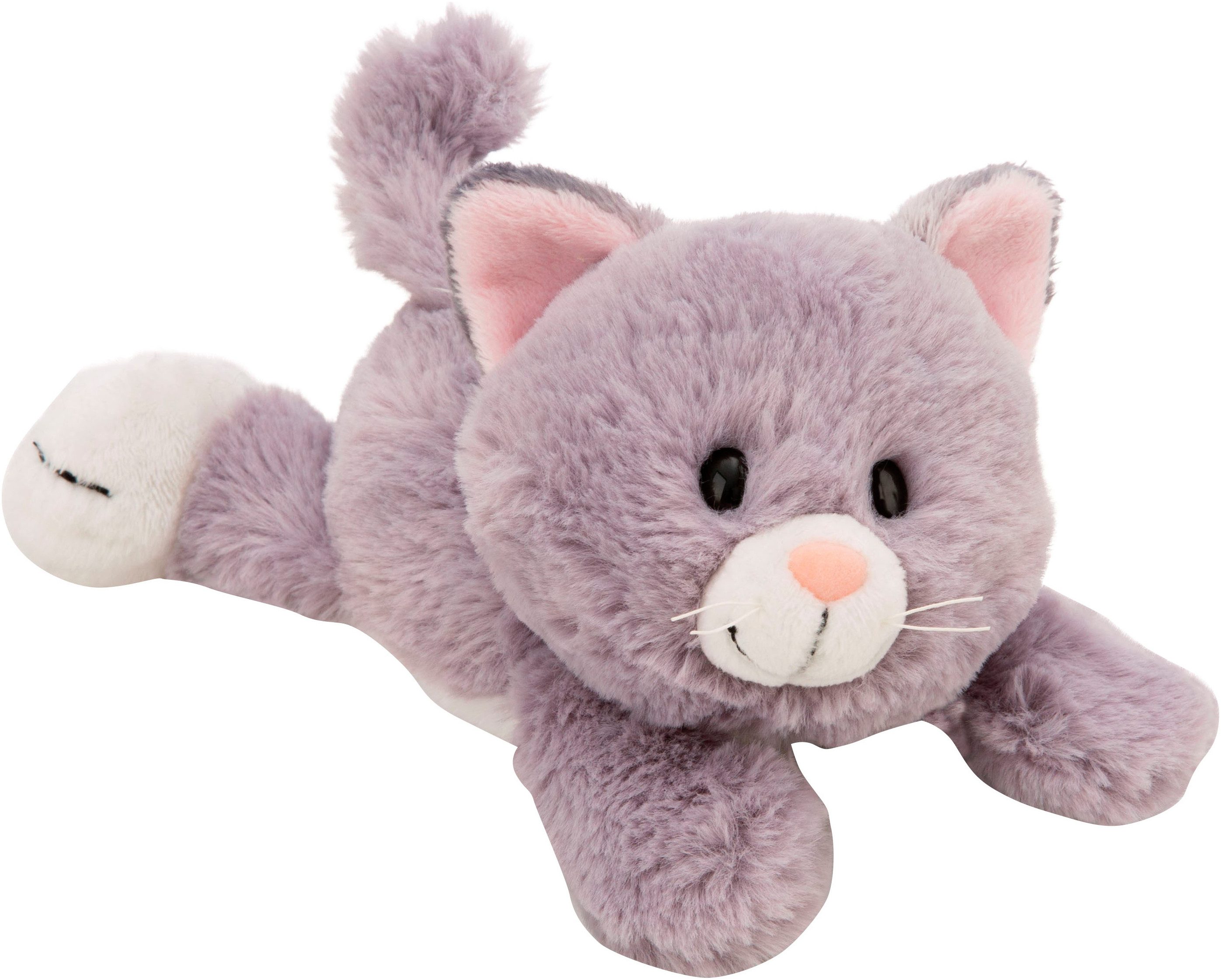 Nici Kuscheltier Homies GREEN, Katze grau 20 cm liegend