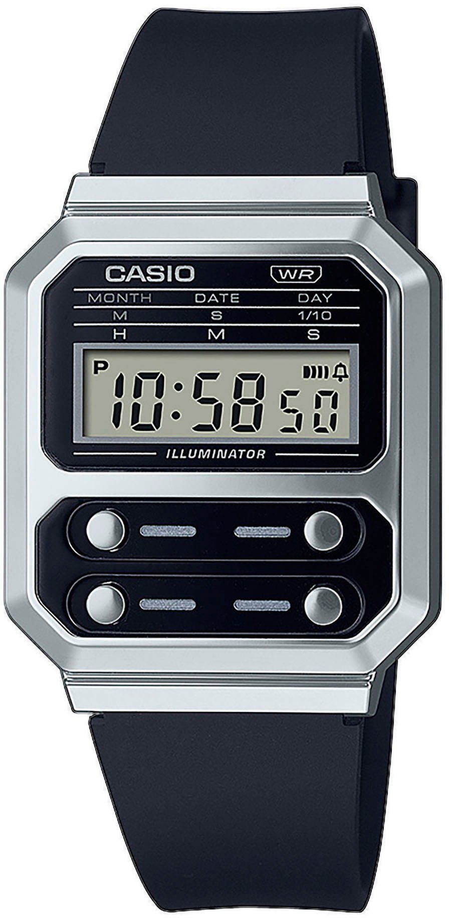 CASIO VINTAGE Chronograph A100WEF-1AEF