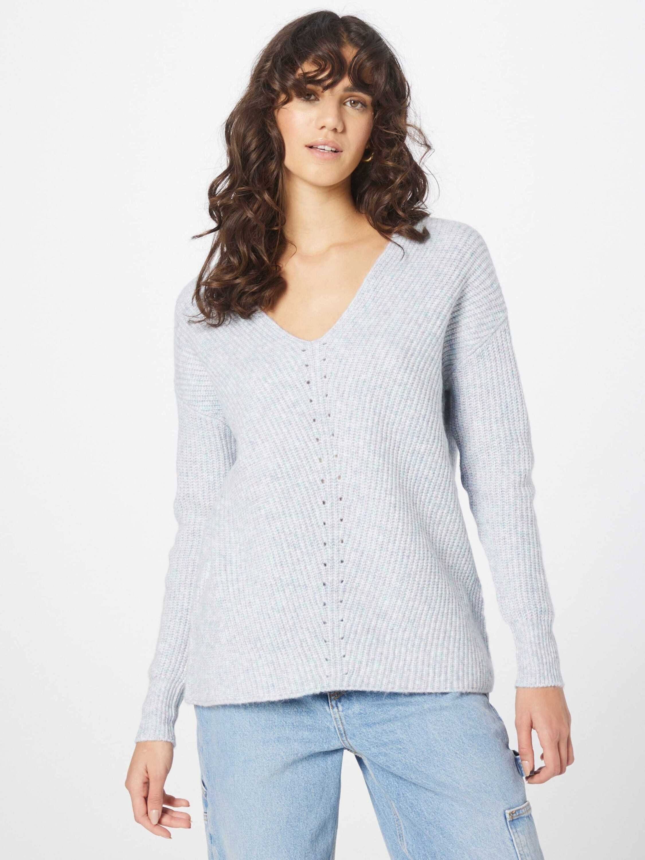 (1-tlg) ONLY Lochmuster Strickpullover AIRY