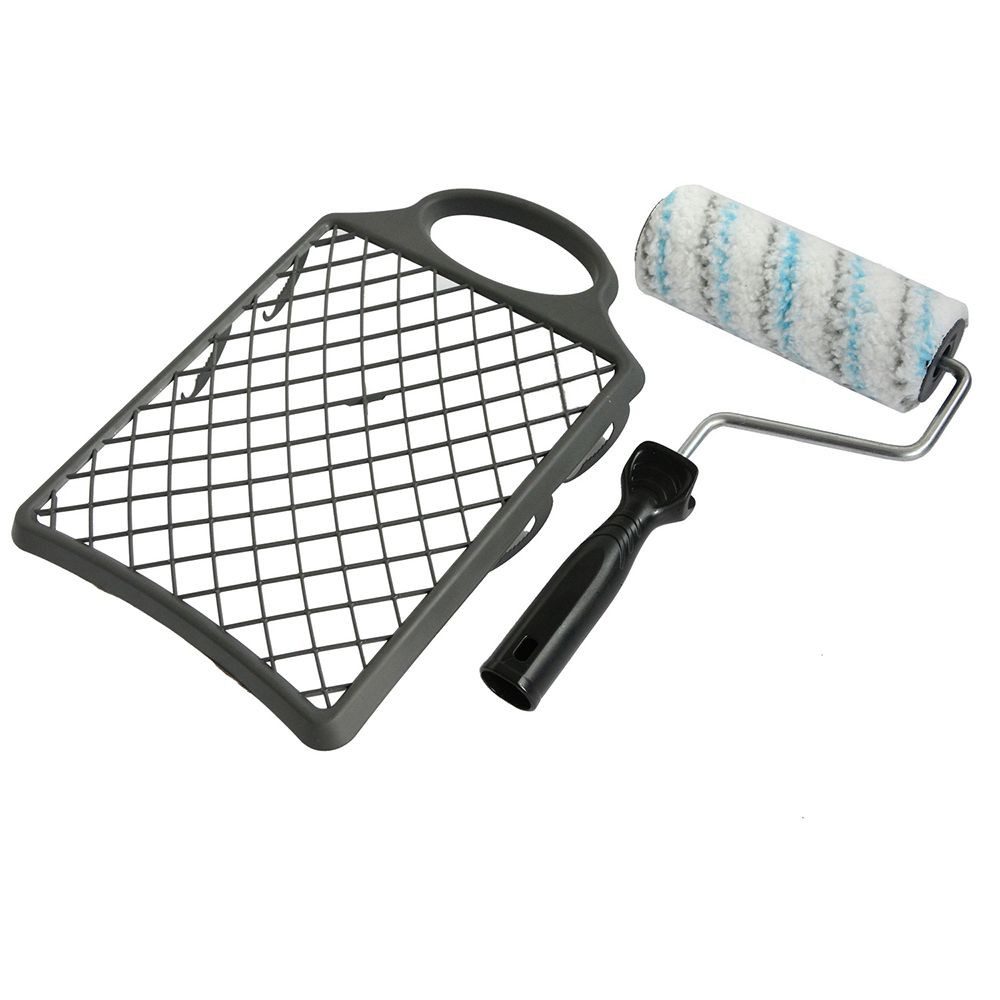 Renovo Pinsel Renovo Farbroller-Set Basic für Wandfarben 18 cm