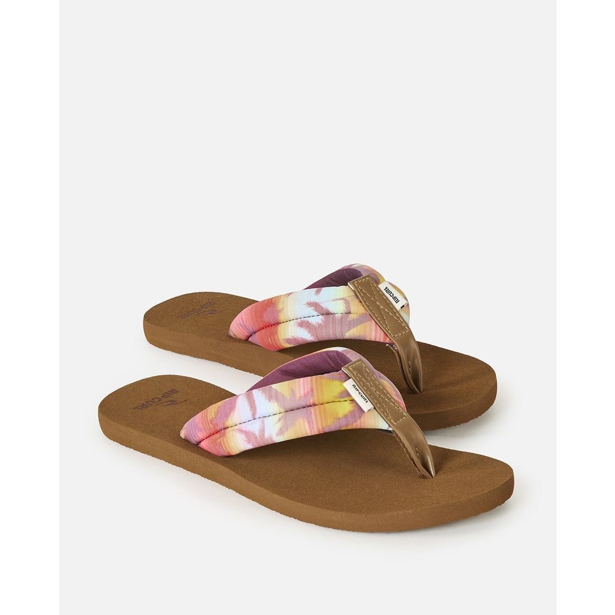 Rip Curl Freedom Plush Bloom Open TOE Outdoorsandale Stilvolle und komfortable Damensandalen mit umweltfreundlichem