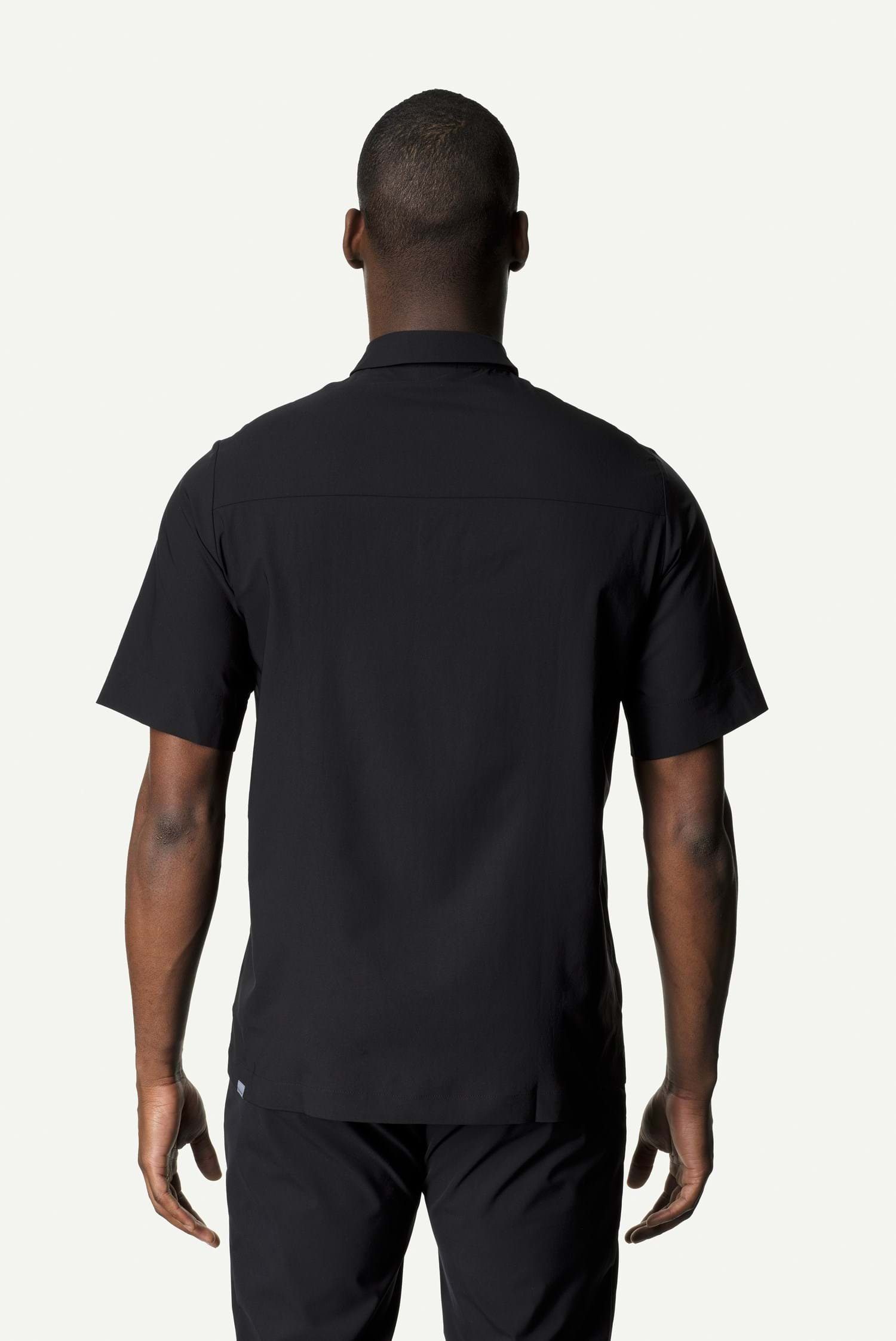 Cosmo (1-tlg) Houdini Poloshirt True Shirt Black M's