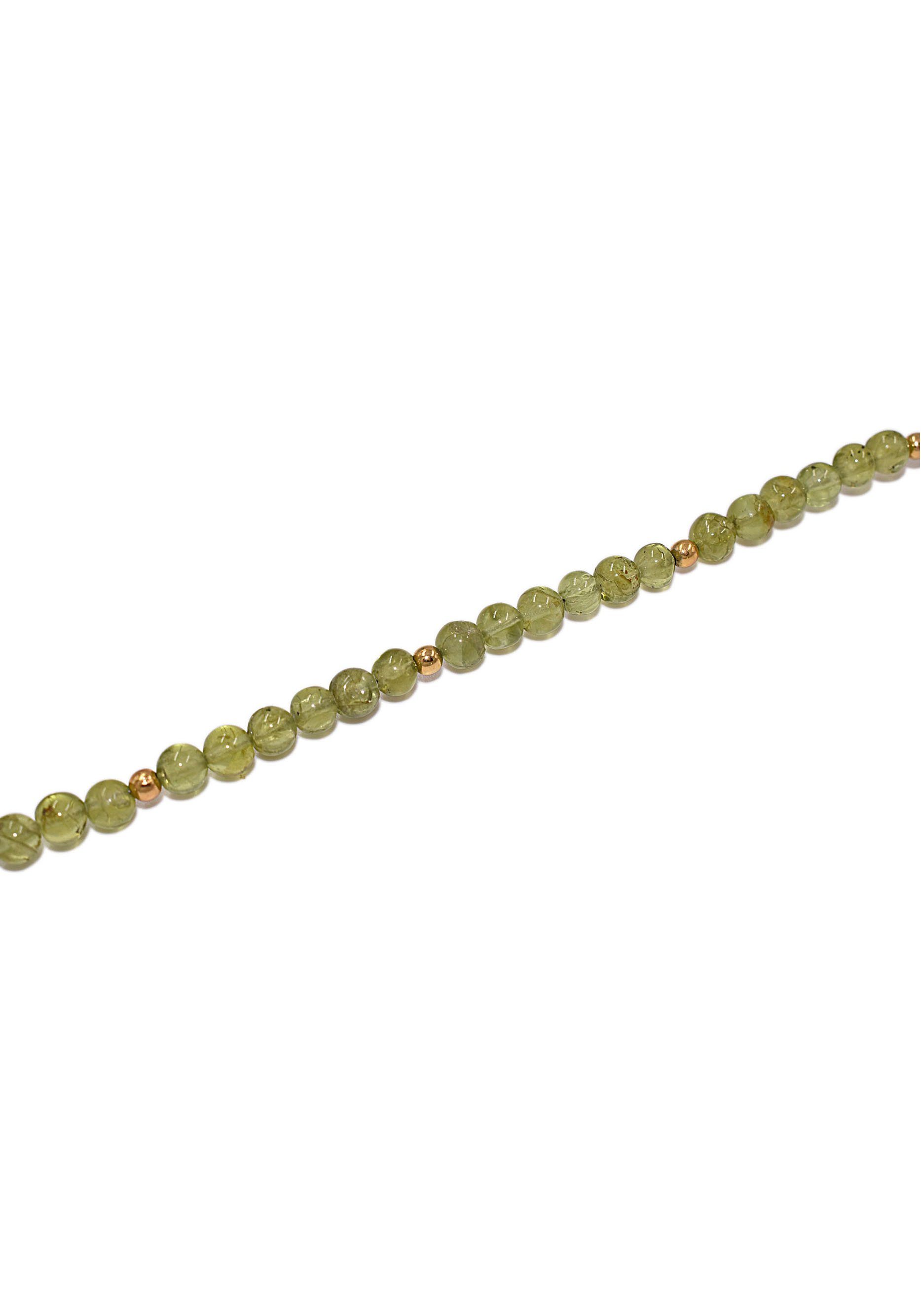 Firetti Collier Schmuck Geschenk Halsschmuck Halskette Edelstein Farbstein Peridot, Made in Germany - mit Peridot