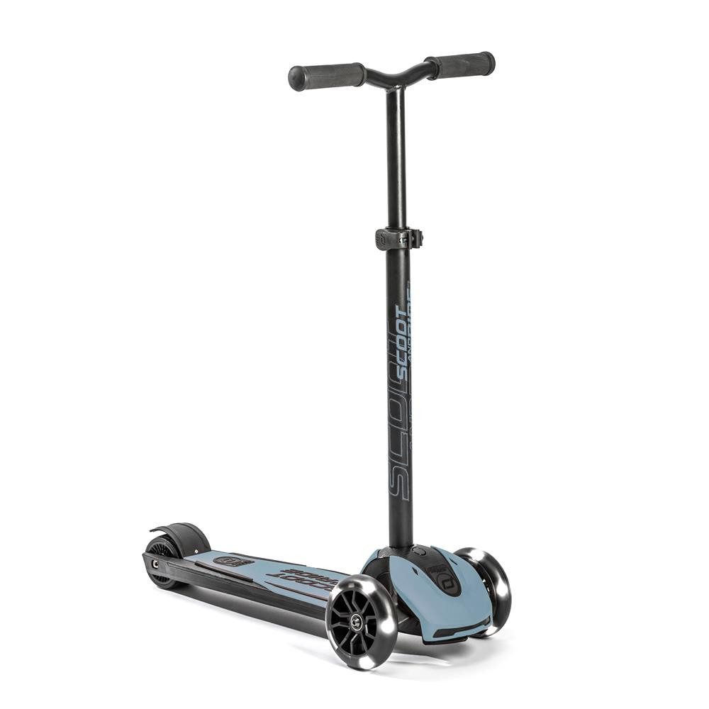 Scoot and Ride Dreiradscooter Scooter Highwaykick 5, Kinderroller ab 5 Jahren in Dunkelblau