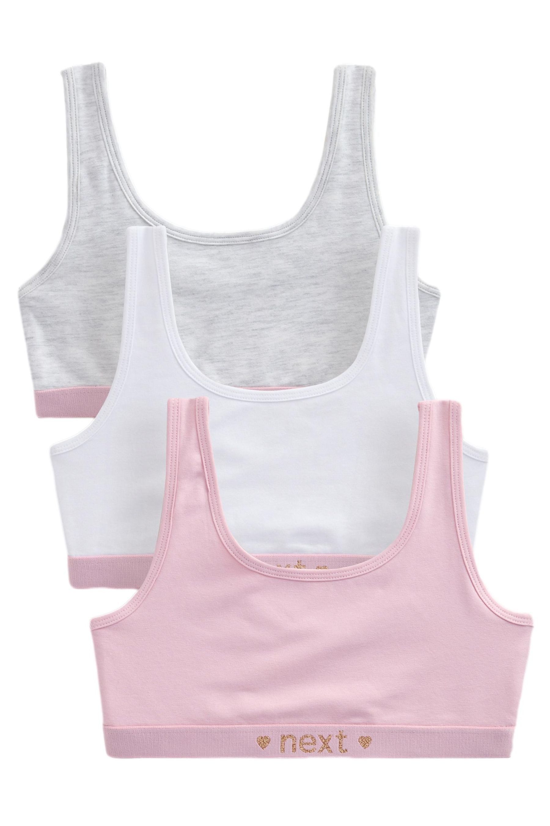 Next Crop-Top Kurz-Tops, 3er-Pack (3-tlg)