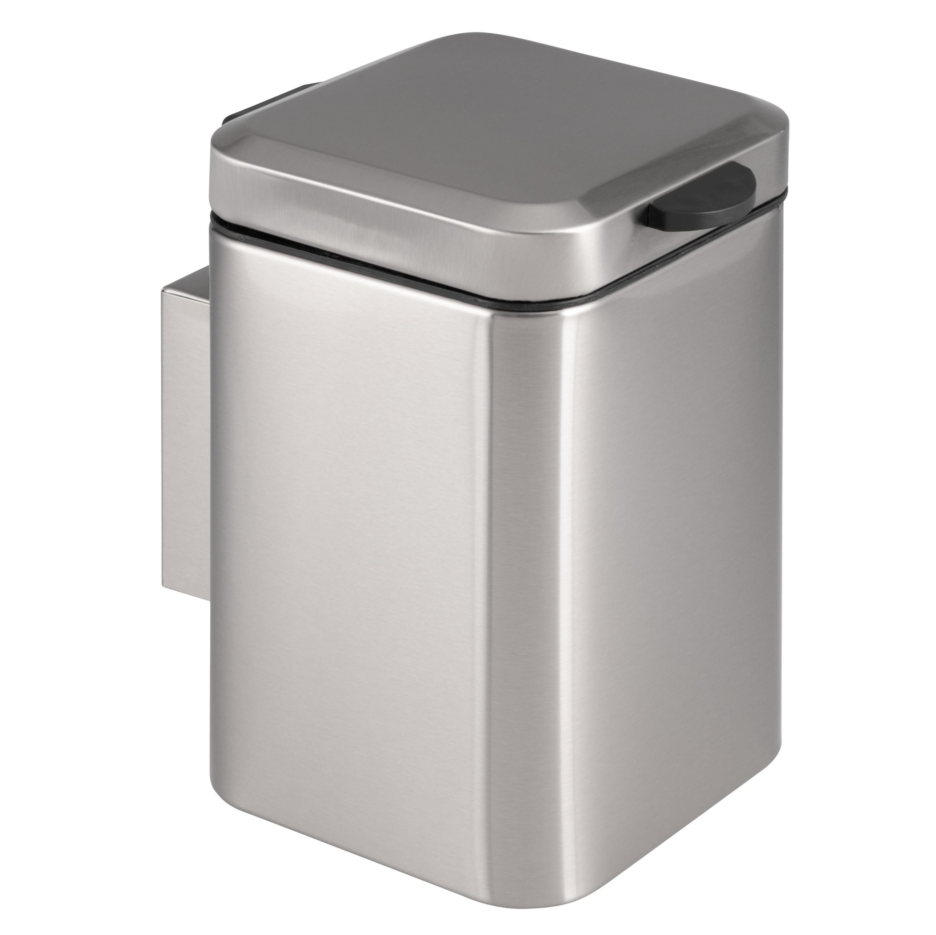 bremermann Kosmetikeimer Wand-Kosmetikeimer, 3 Liter Fassungsvermögen, eckig