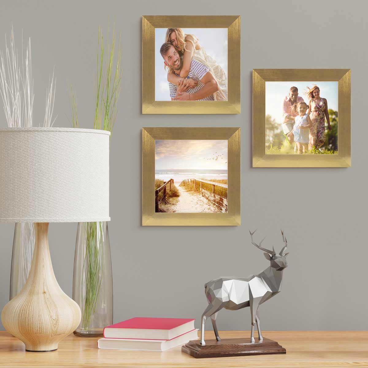 PHOTOLINI Bilderrahmen 3er Set breite Rahmen, günstig online kaufen