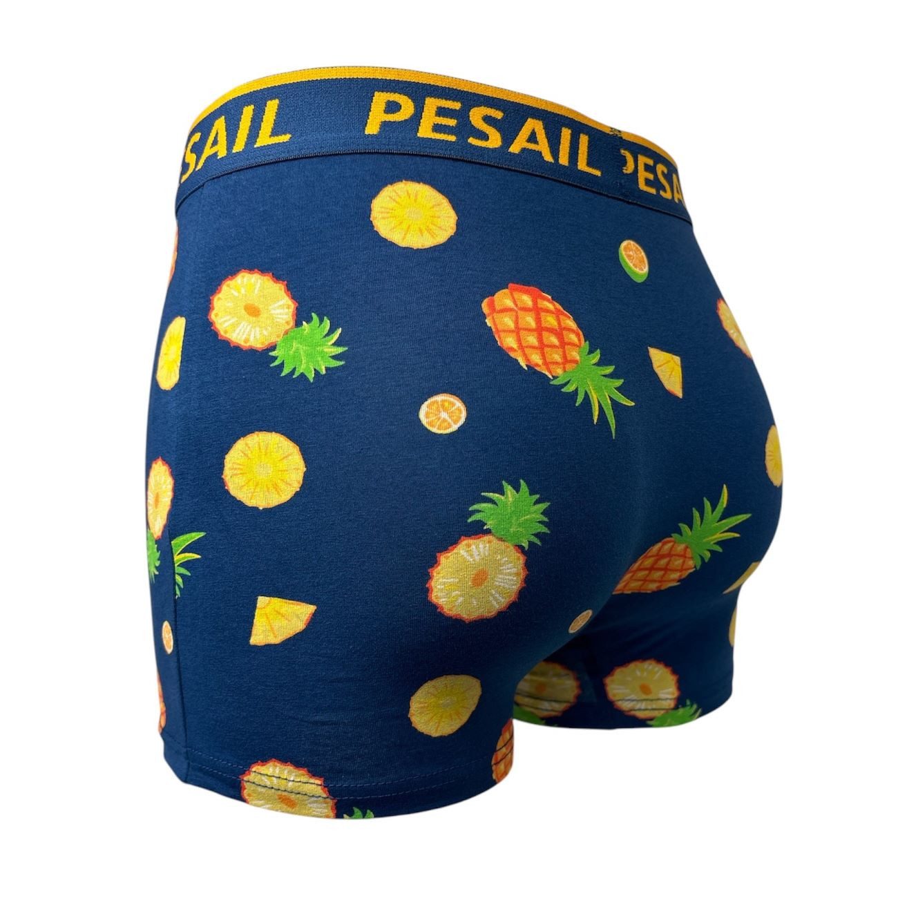 Pesail Boxershorts 4er Pack Herren Boxershorts bunter Mix, M - 2 XL, Baumwolle (Packung, 4er - Pack) mit Logoschriftzug am Wäschebund