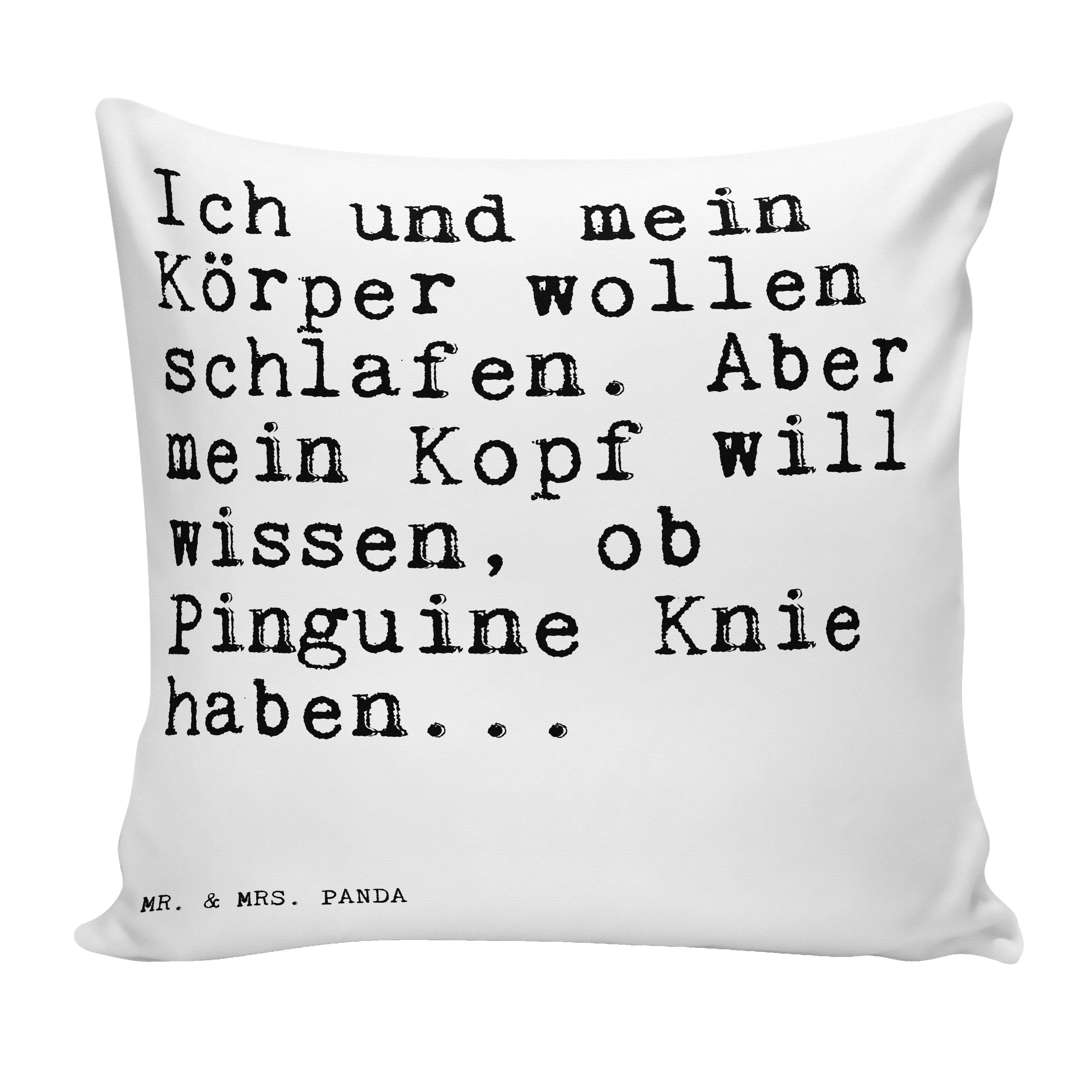 Mr. & Mrs. Panda Dekokissen »Ich und mein Körper... Weiß Dankeschön