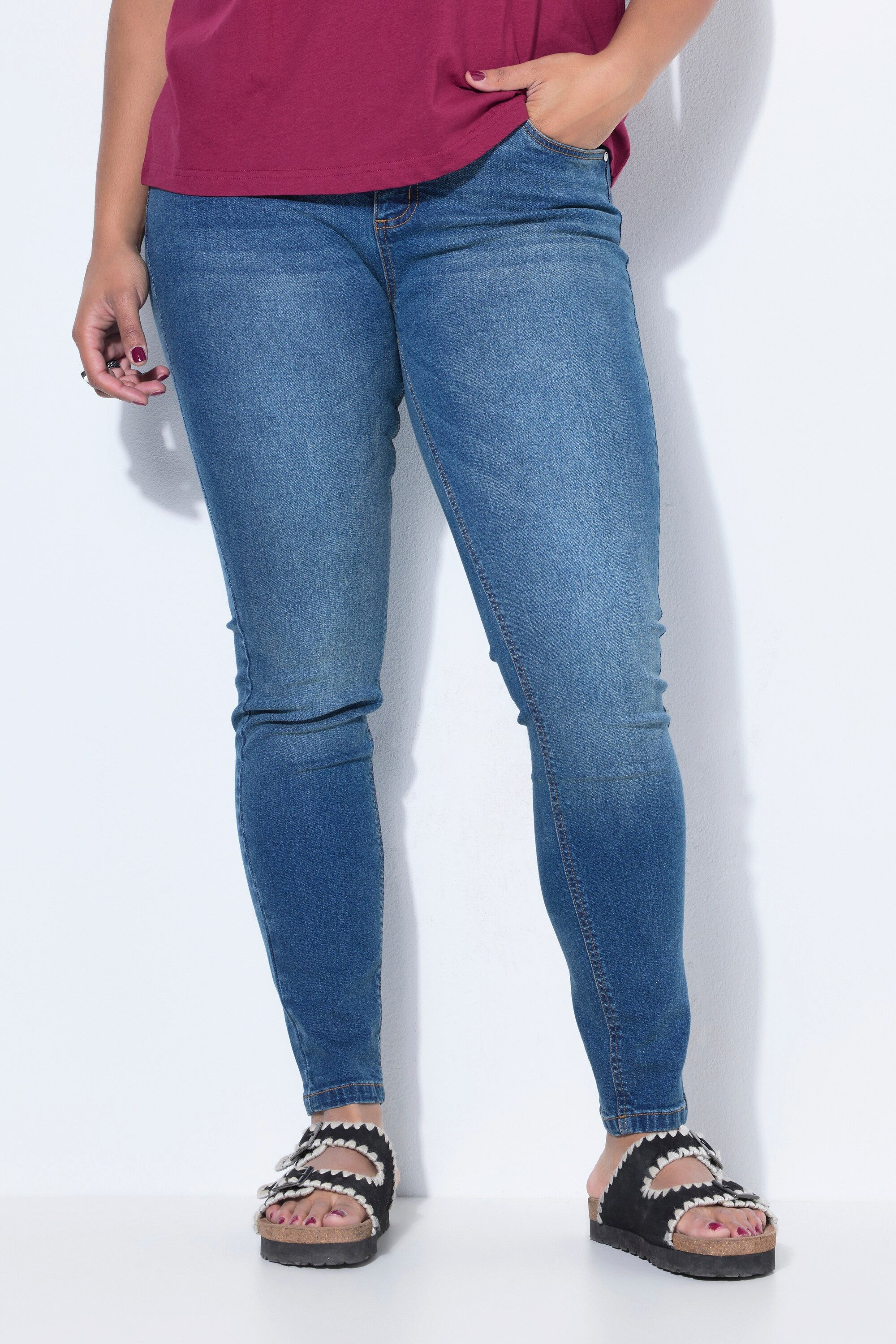 Studio Untold 5-Pocket-Jeans Skinny-Jeans Slim Legs Stretch 5-Pocket