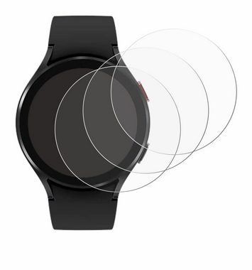 Savvies Schutzfolie für Samsung Galaxy Watch 4 (44mm), Displayschutzfolie, 18 Stück, Folie klar