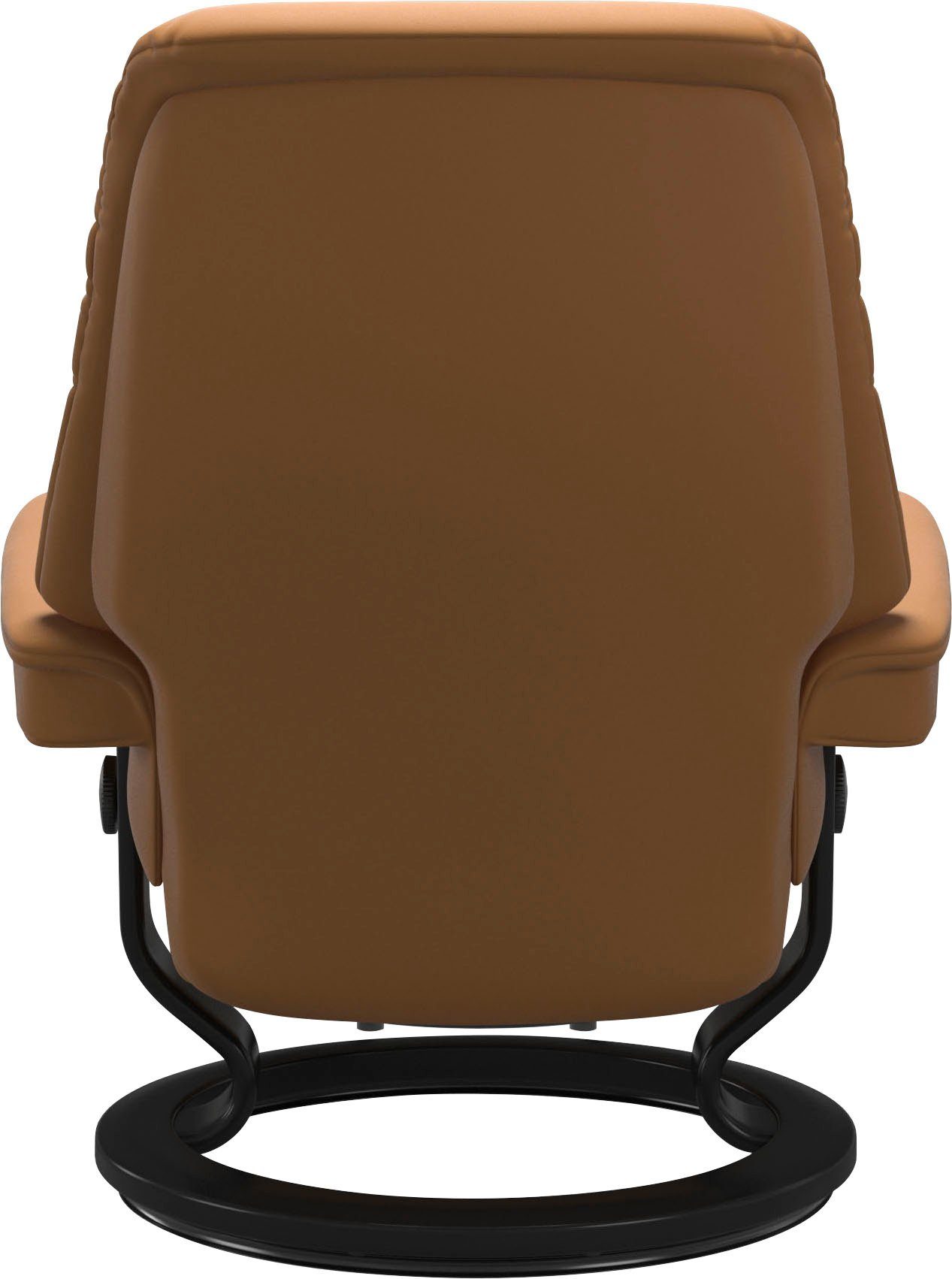 Stressless® Relaxsessel Sunrise (Set, Relaxsessel mit Hocker), mit Classic Base, Größe L, Gestell Schwarz
