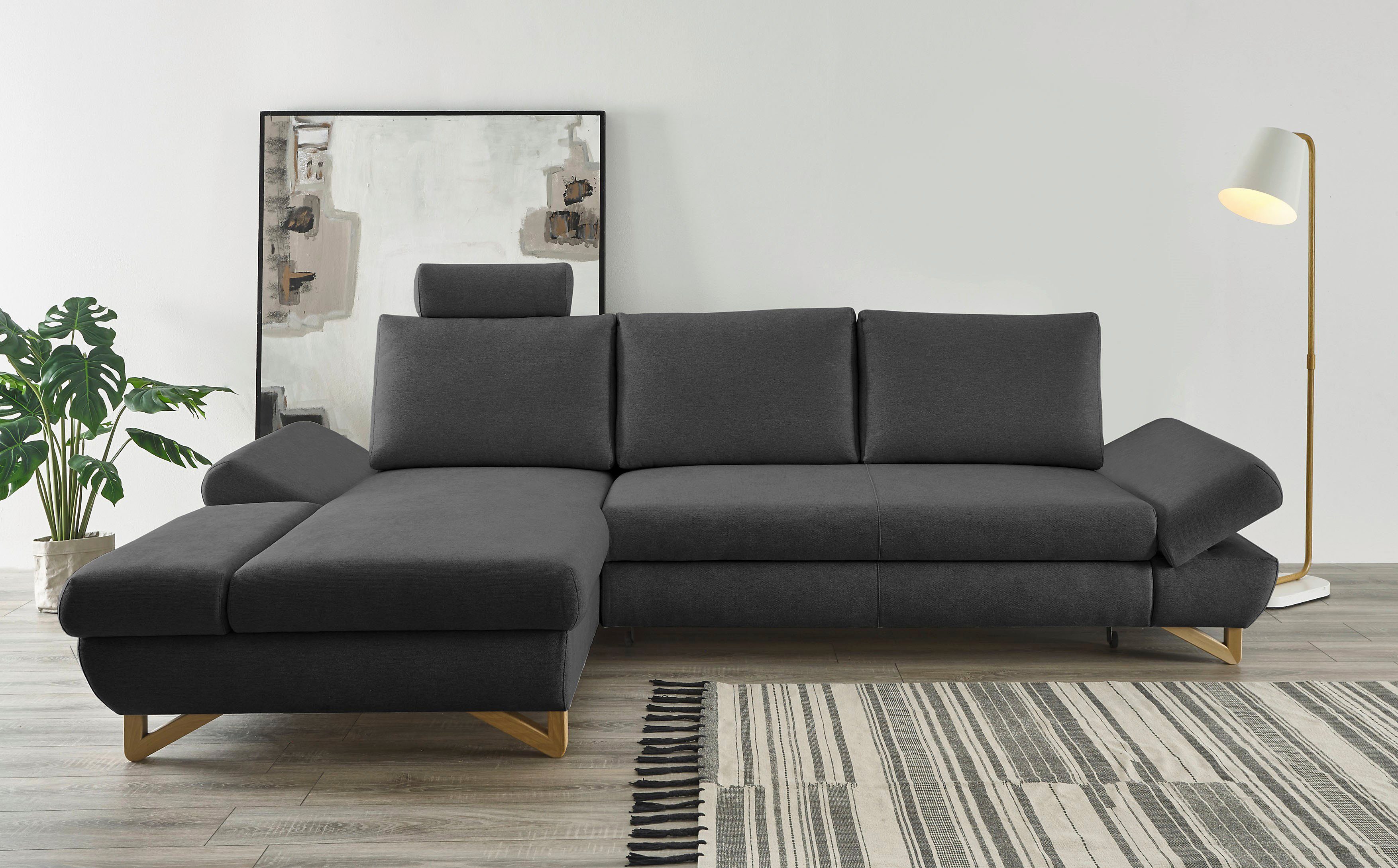 INOSIGN Schlafsofa City/Giron, komfortable Bettfunktion (Liegefläche günstig online kaufen