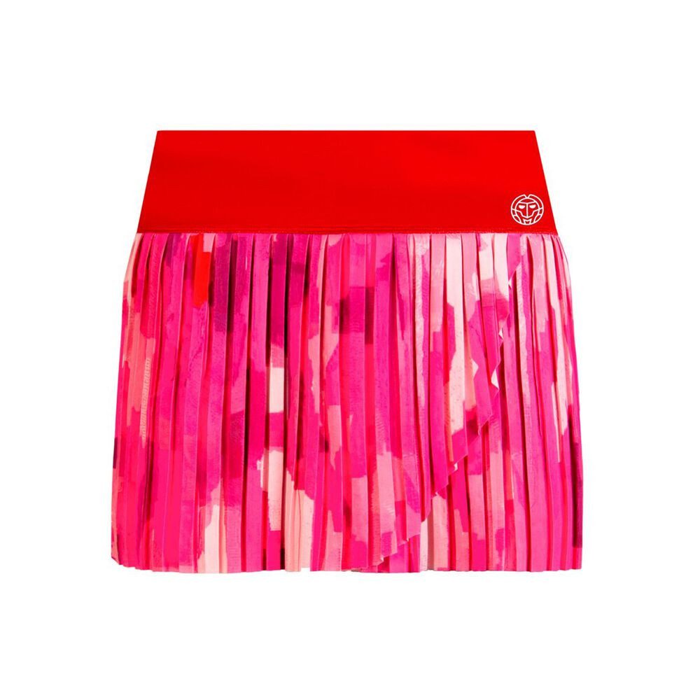 BIDI BADU Tennisrock Lowey Tech Plissee Skort - red/rose