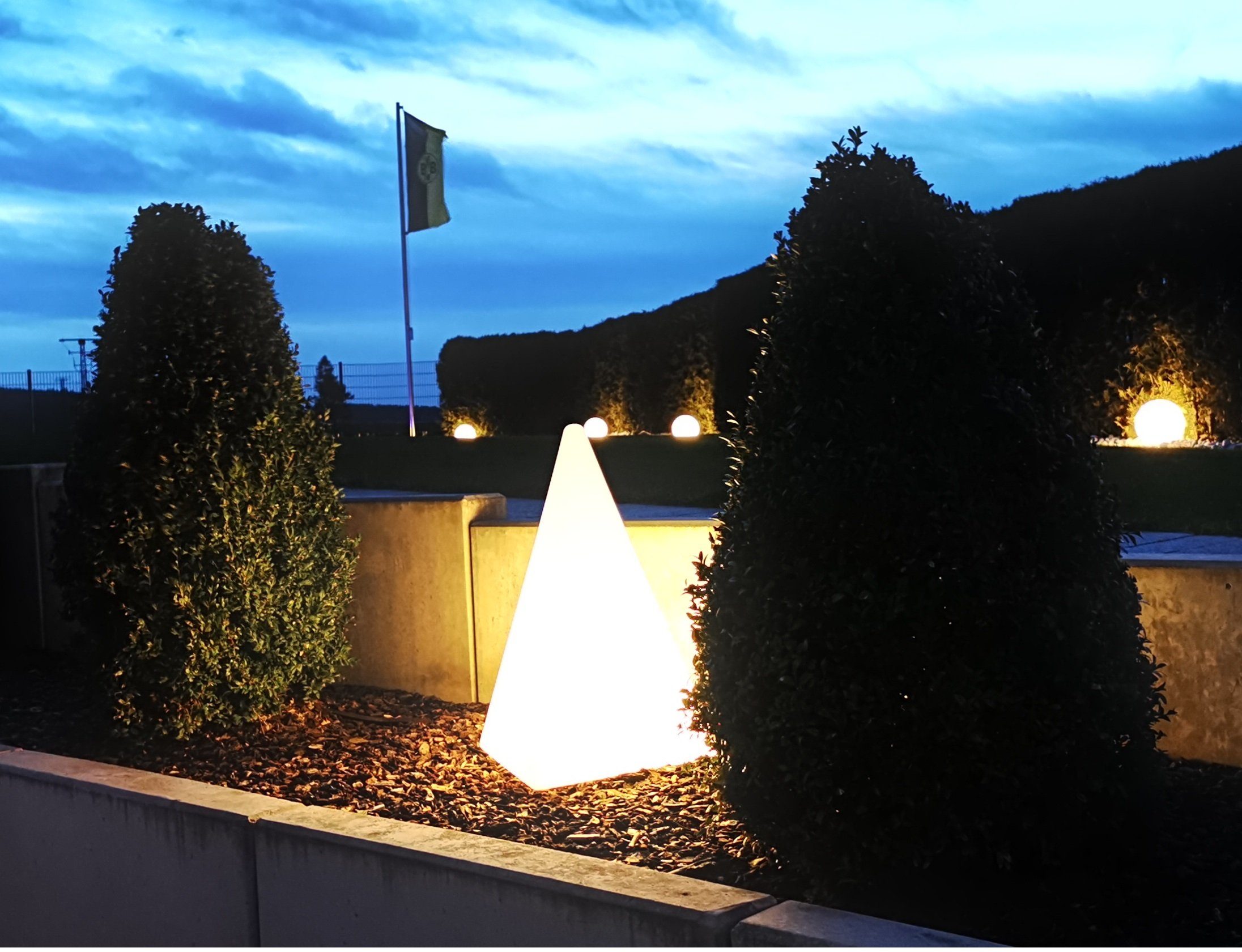 TRANGO LED Gartenleuchte, 7231-60L IP65 LED günstig online kaufen