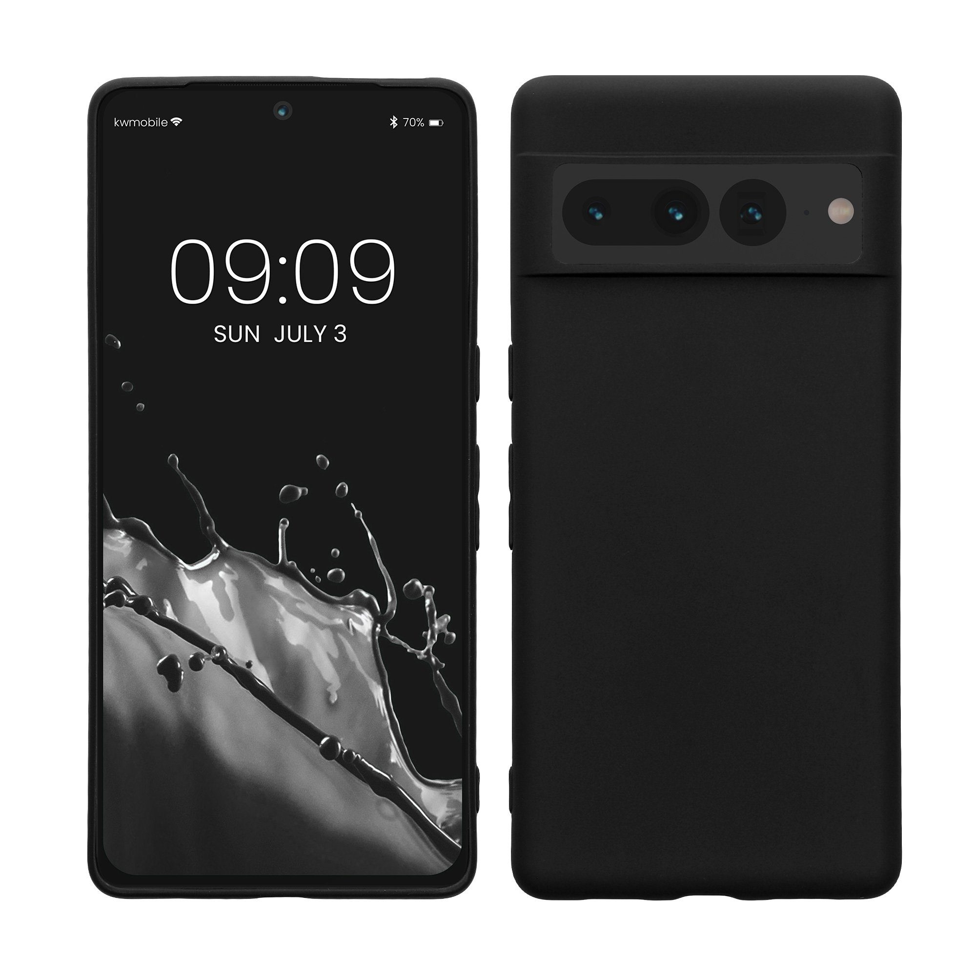 kwmobile Handyhülle Hülle für Google Pixel 7 Pro, Hülle Silikon - Soft Handyhülle - Handy Case Cover