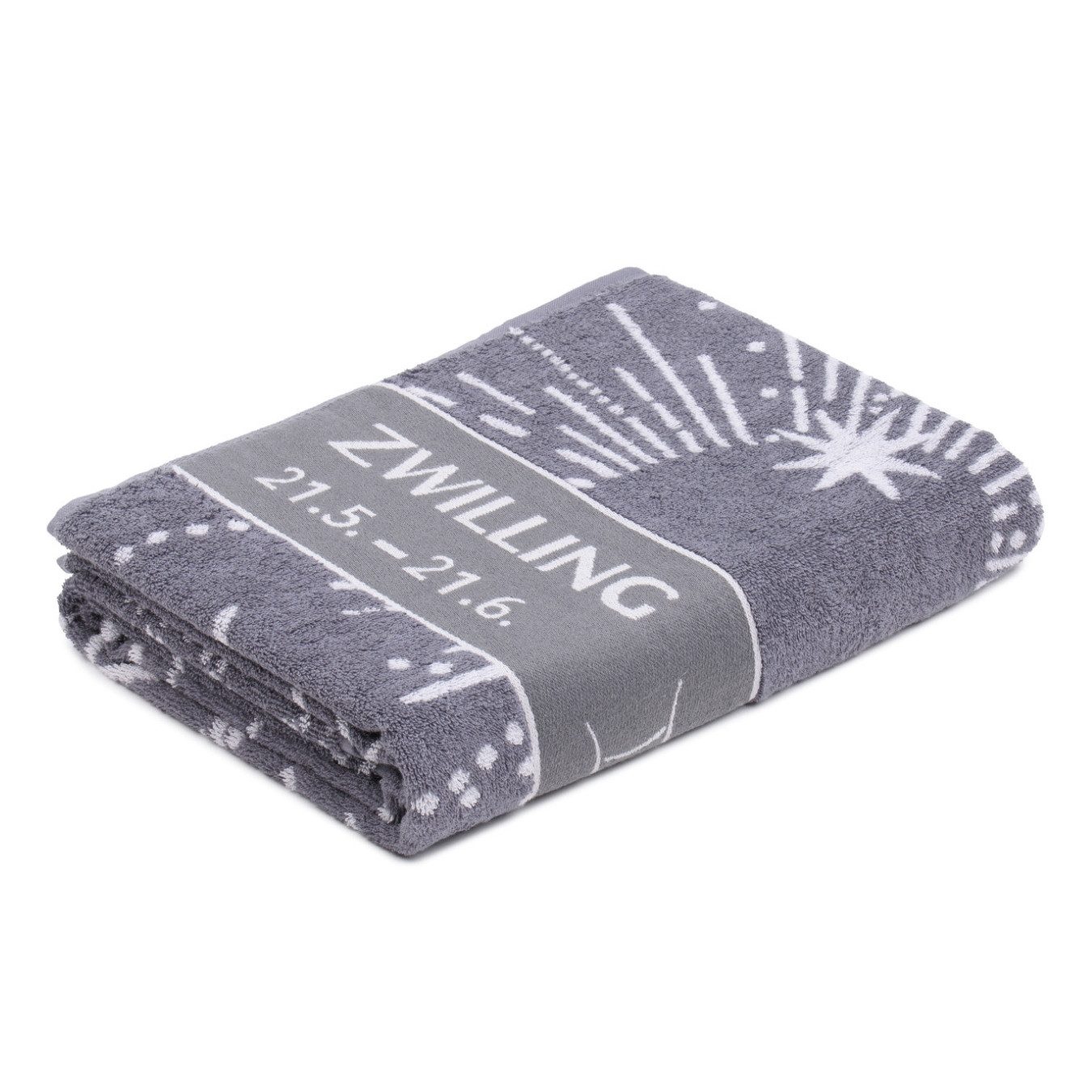 liebling Saunatuch mit Sternzeichen-Design, 96% Baumwolle, günstig online kaufen